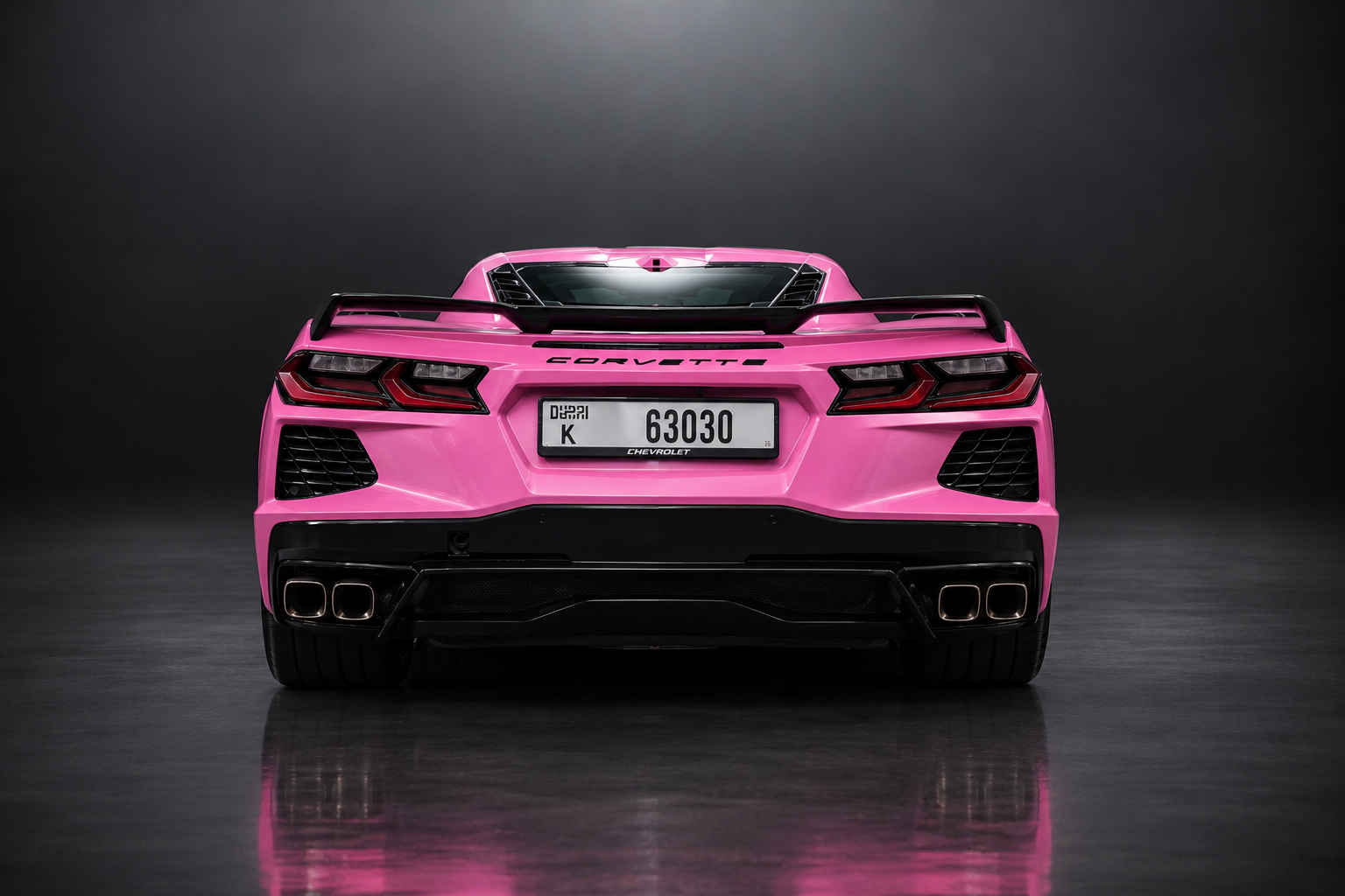 Chevrolet Corvette 2023 Pink rental in Dubai thumbnail 5