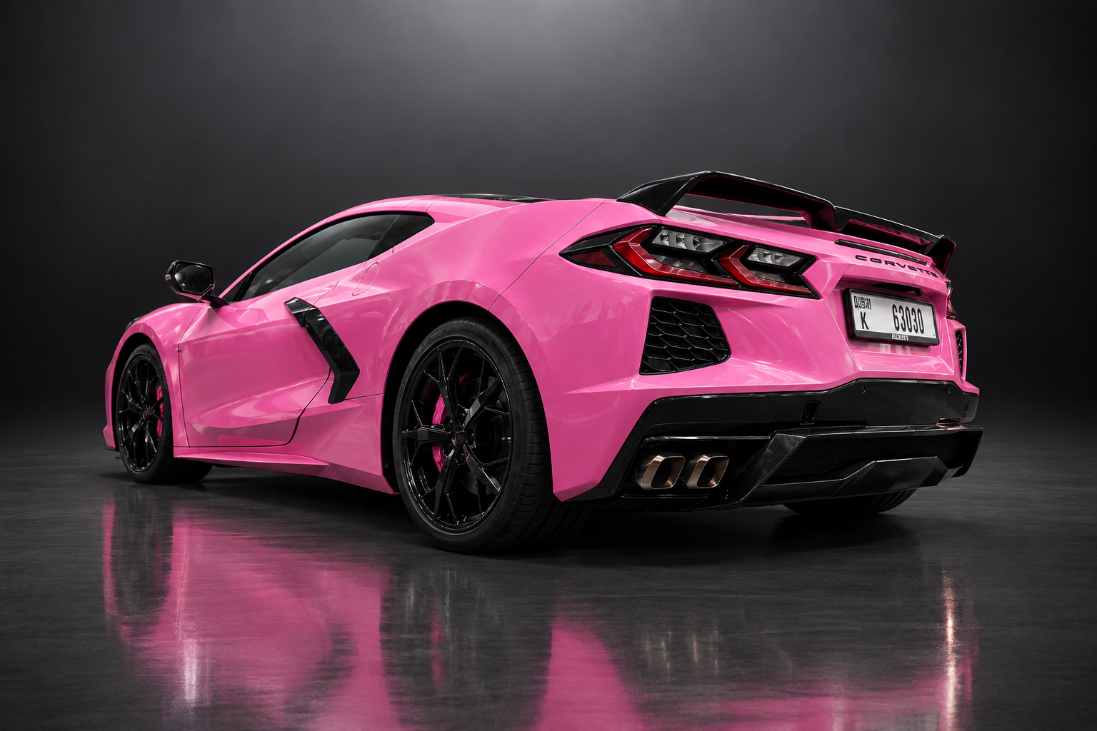 Chevrolet Corvette 2023 Pink rental in Dubai thumbnail 6
