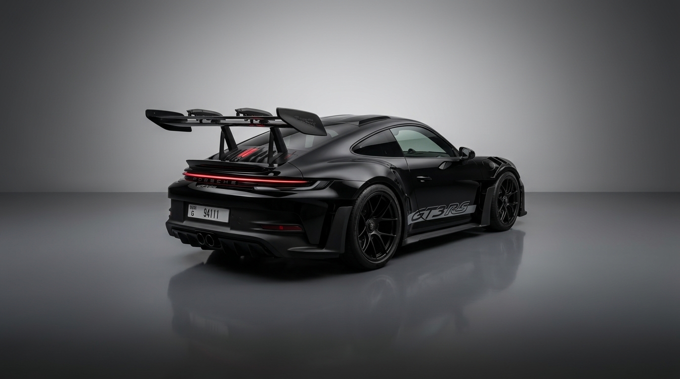 Porsche 911 Gt3 Rs 2025 Black rental in Dubai thumbnail 6