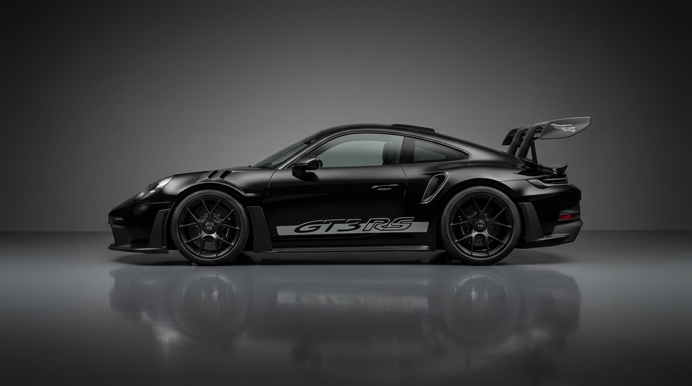 Porsche 911 Gt3 Rs 2025 Black rental in Dubai thumbnail 3