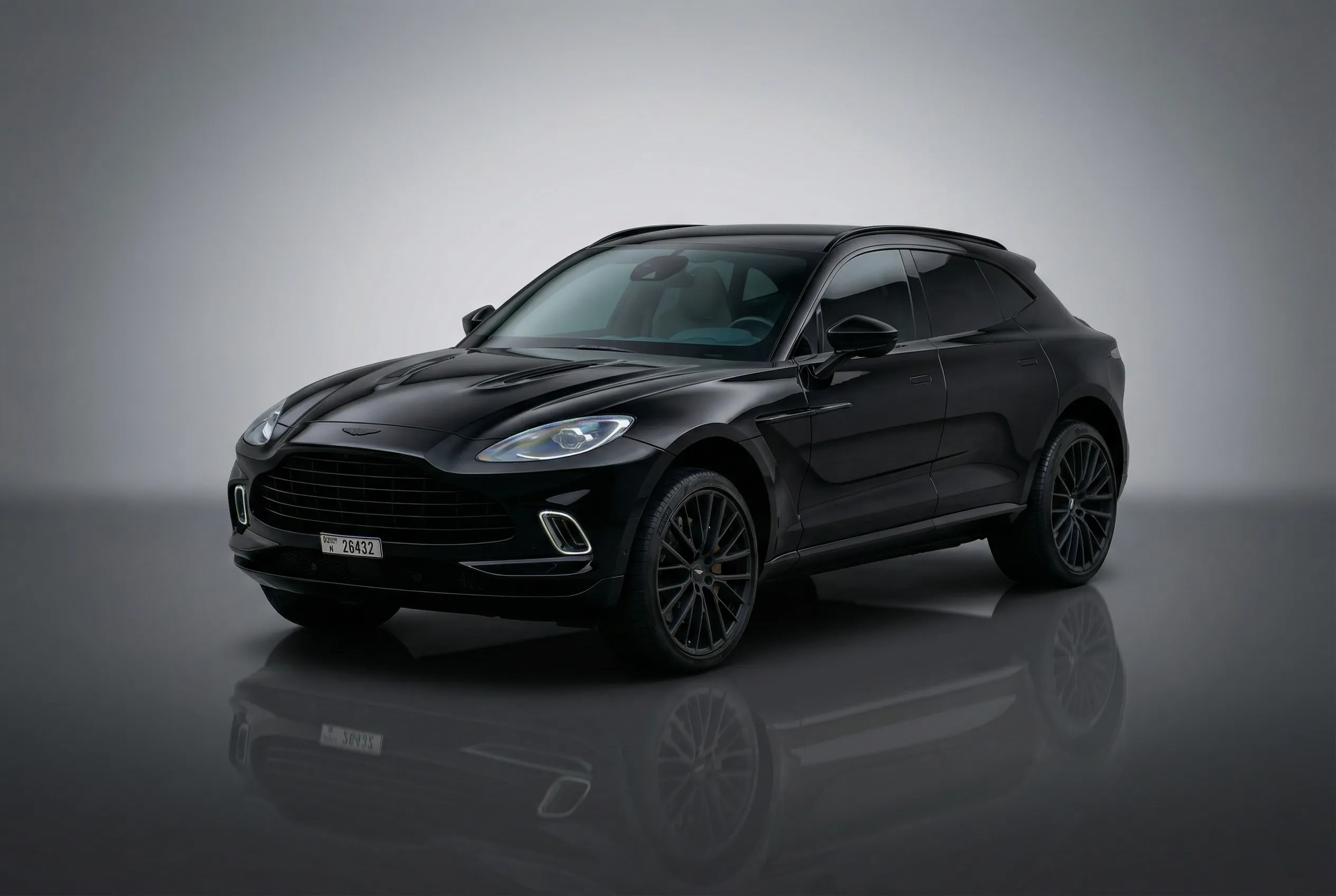 Aston Martin Dbx 2022 Black rental in Dubai thumbnail 2
