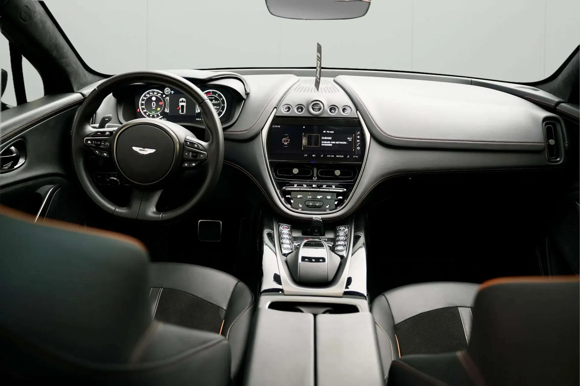 Aston Martin Dbx 2022 Black rental in Dubai thumbnail 4