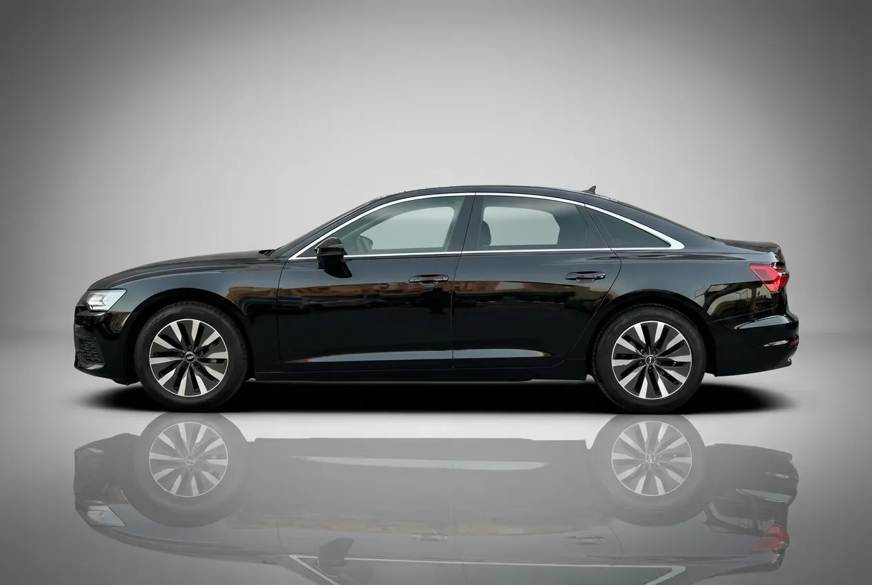 Audi A6 2021 Black rental in Dubai thumbnail 2