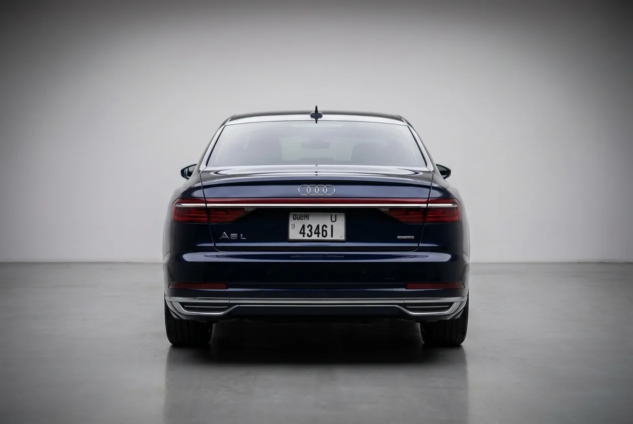 Audi A8 2023 Black rental in Dubai thumbnail 3