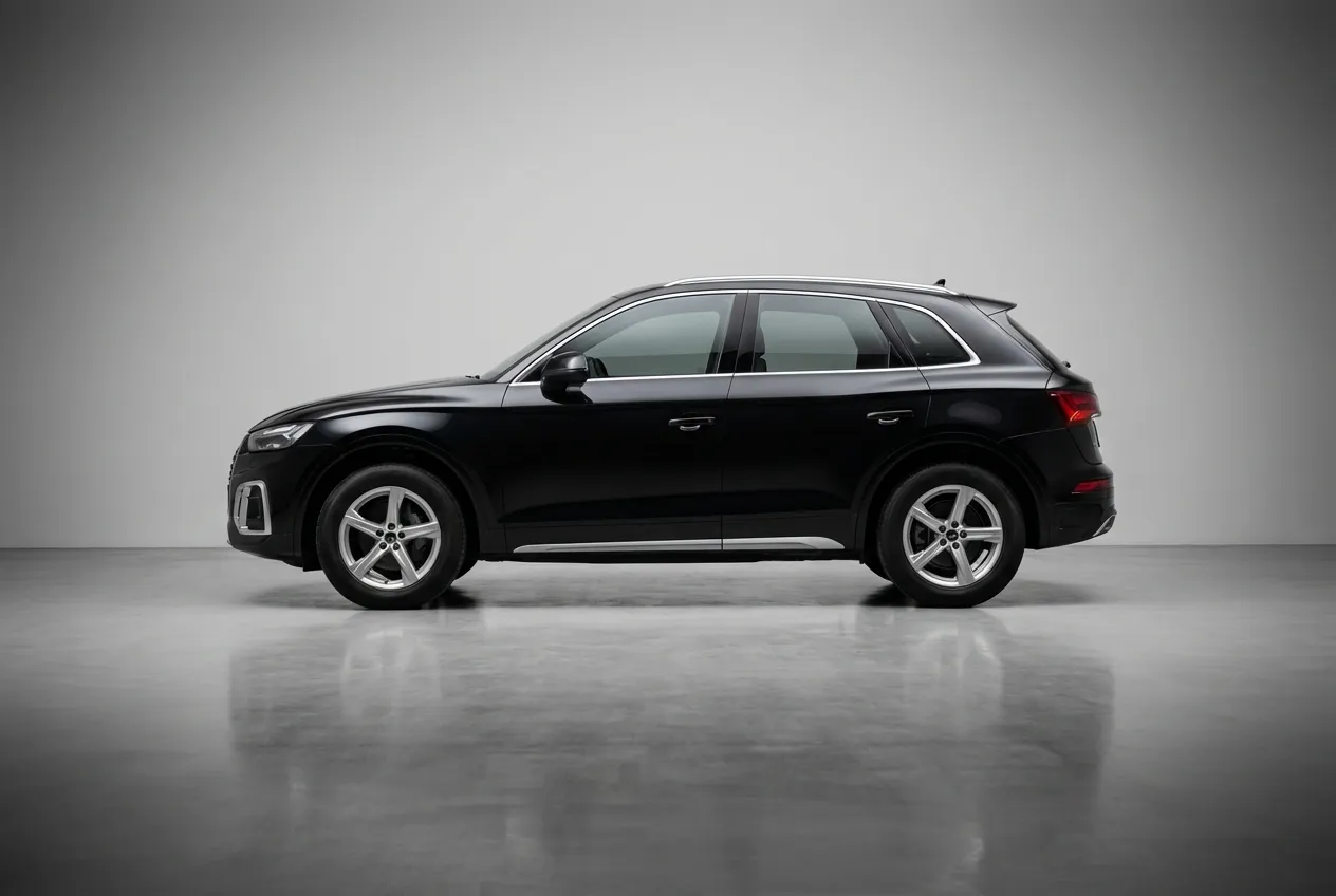 Audi Q5 2023 Black rental in Dubai thumbnail 2