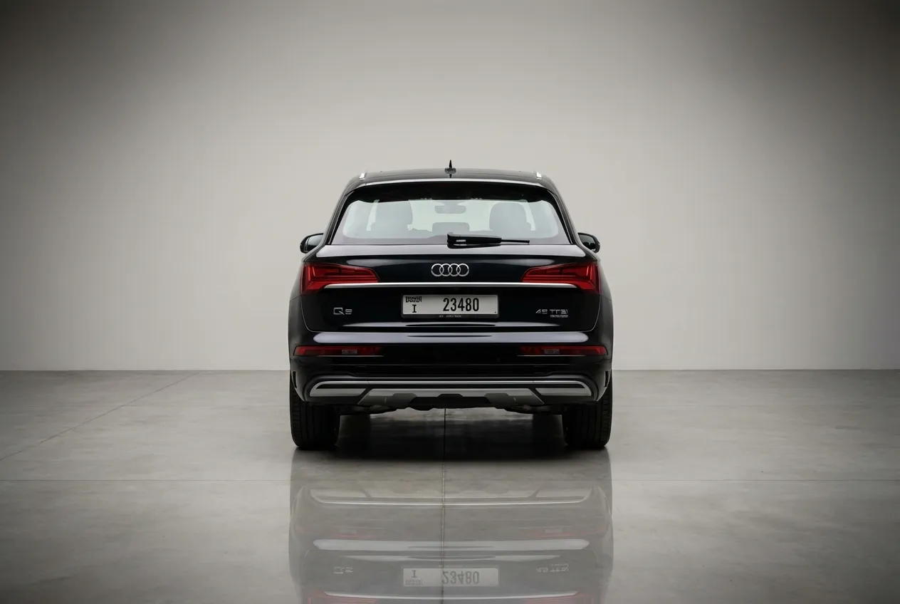 Audi Q5 2023 Black rental in Dubai thumbnail 3