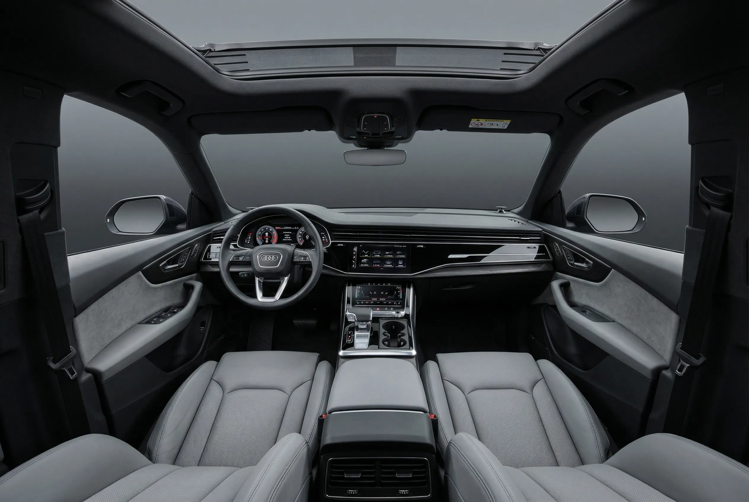 Audi Q8 2022 Grey rental in Dubai thumbnail 5