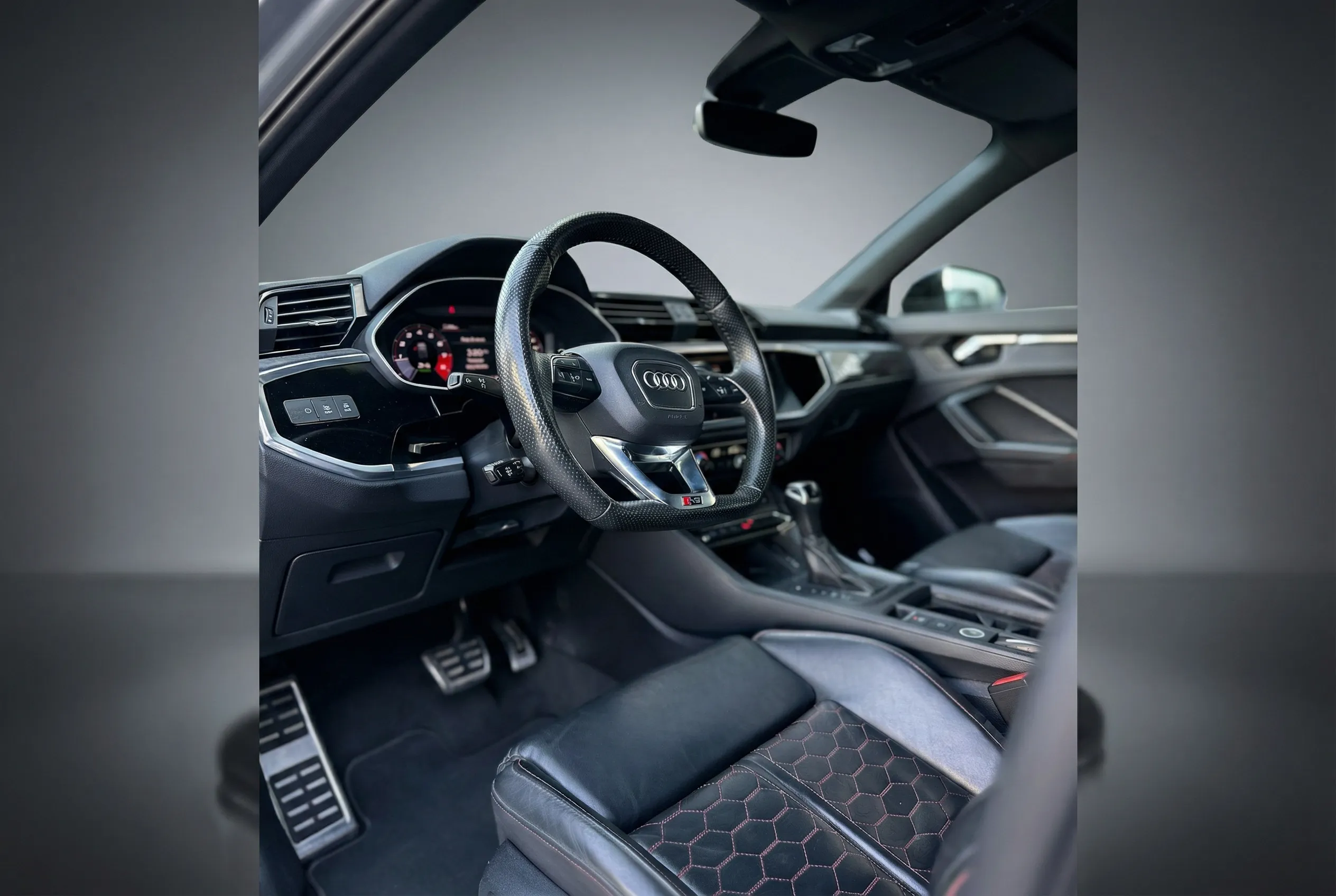Audi Rsq3 2023 White rental in Dubai thumbnail 4