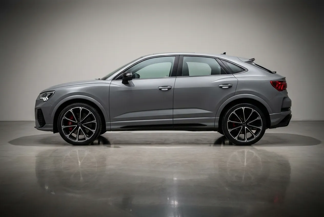 Audi Rsq3 2023 Grey rental in Dubai thumbnail 2