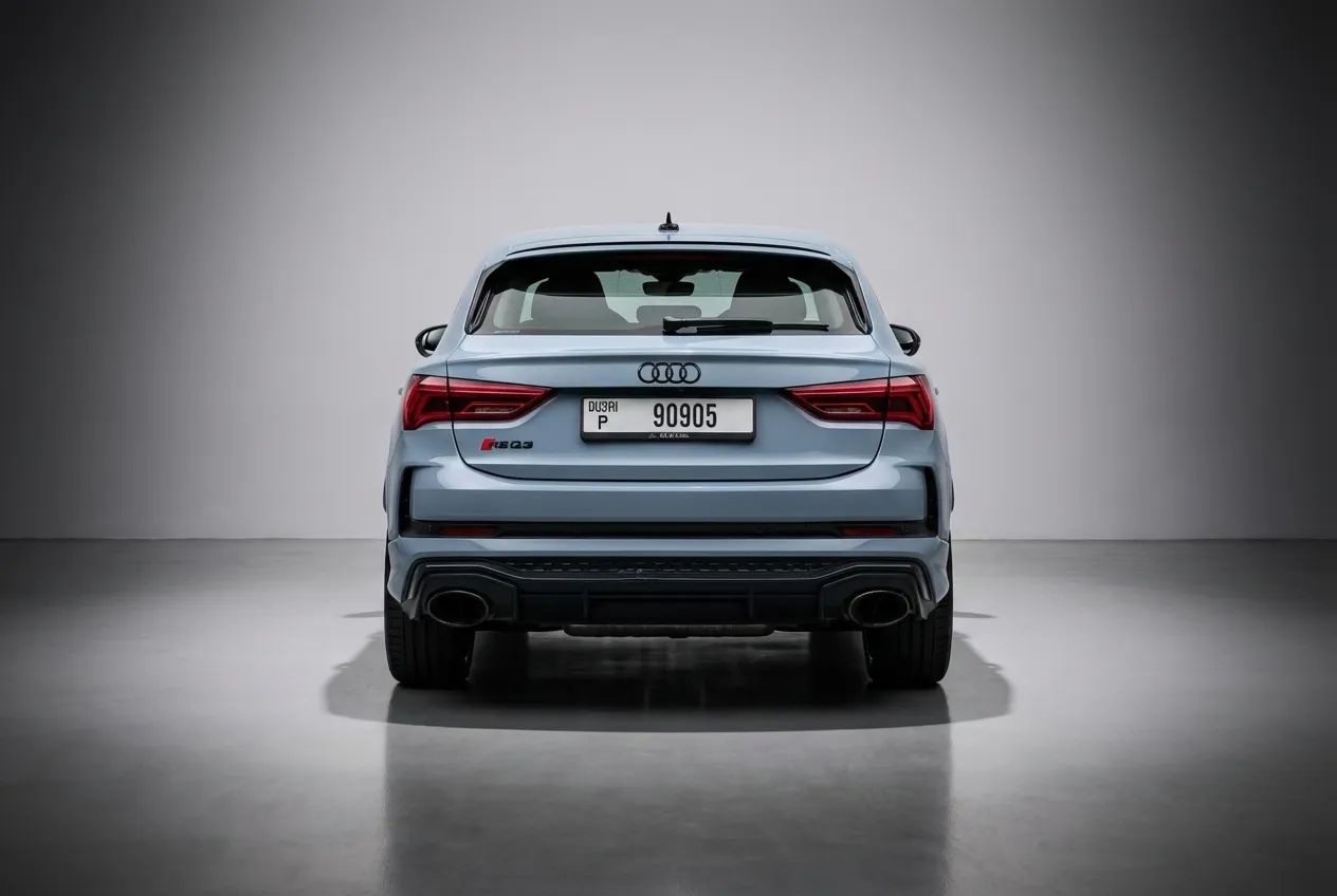Audi Rsq3 2023 Grey rental in Dubai thumbnail 3