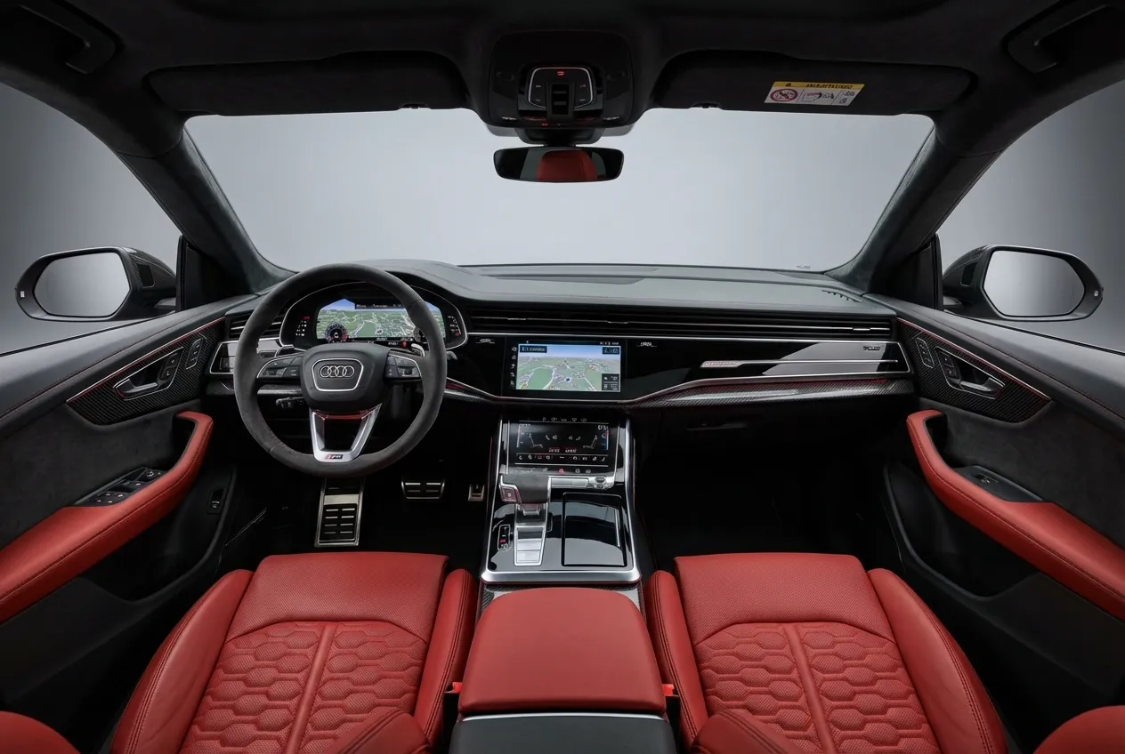 Audi Rsq8 2021 Black rental in Dubai thumbnail 2