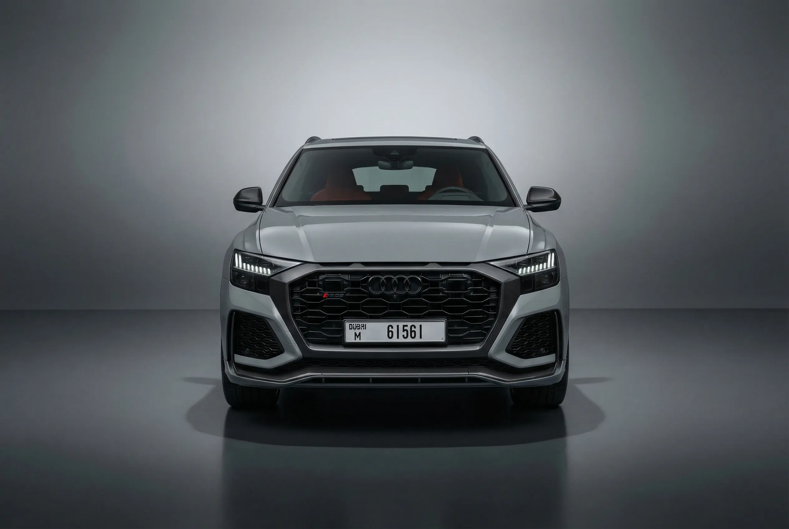 Audi Rsq8 2023 Grey rental Dubai