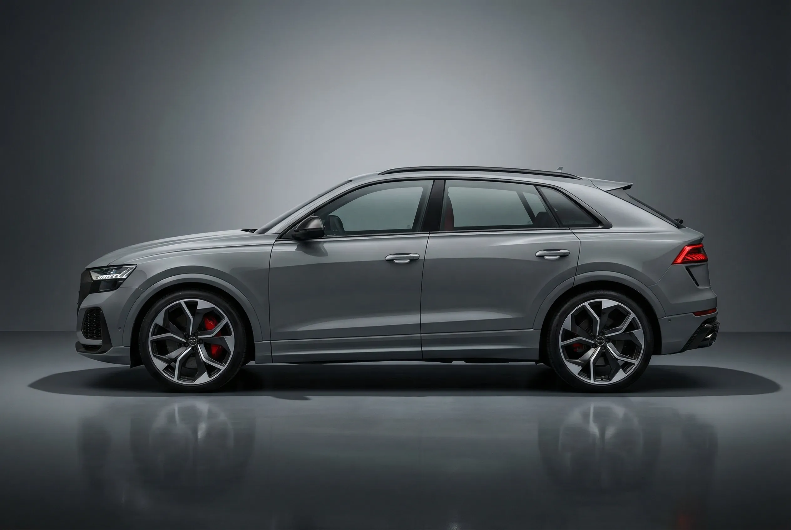 Audi Rsq8 2023 Grey rental in Dubai thumbnail 3