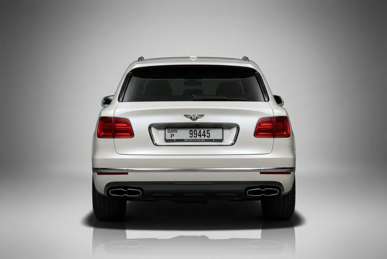 Bentley Bentayga 2019 White rental in Dubai thumbnail 4