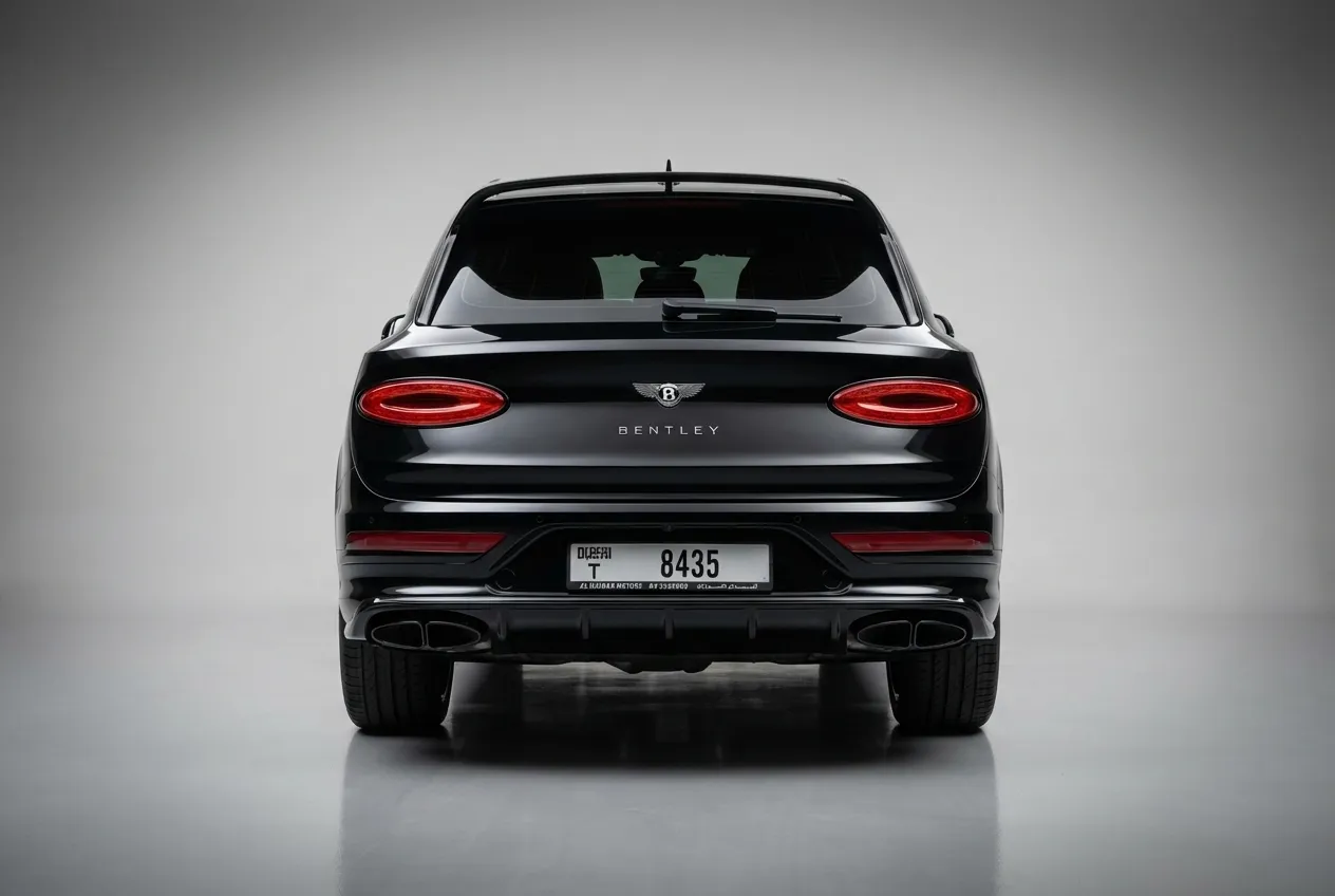 Bentley Bentayga 2022 Black rental in Dubai thumbnail 4