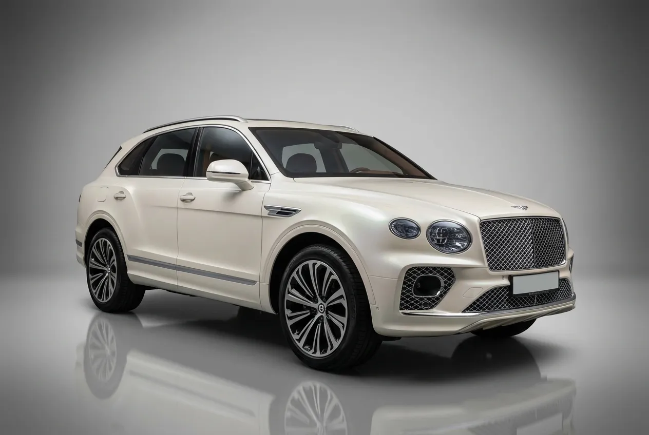 Bentley Bentayga 2022 White rental Dubai