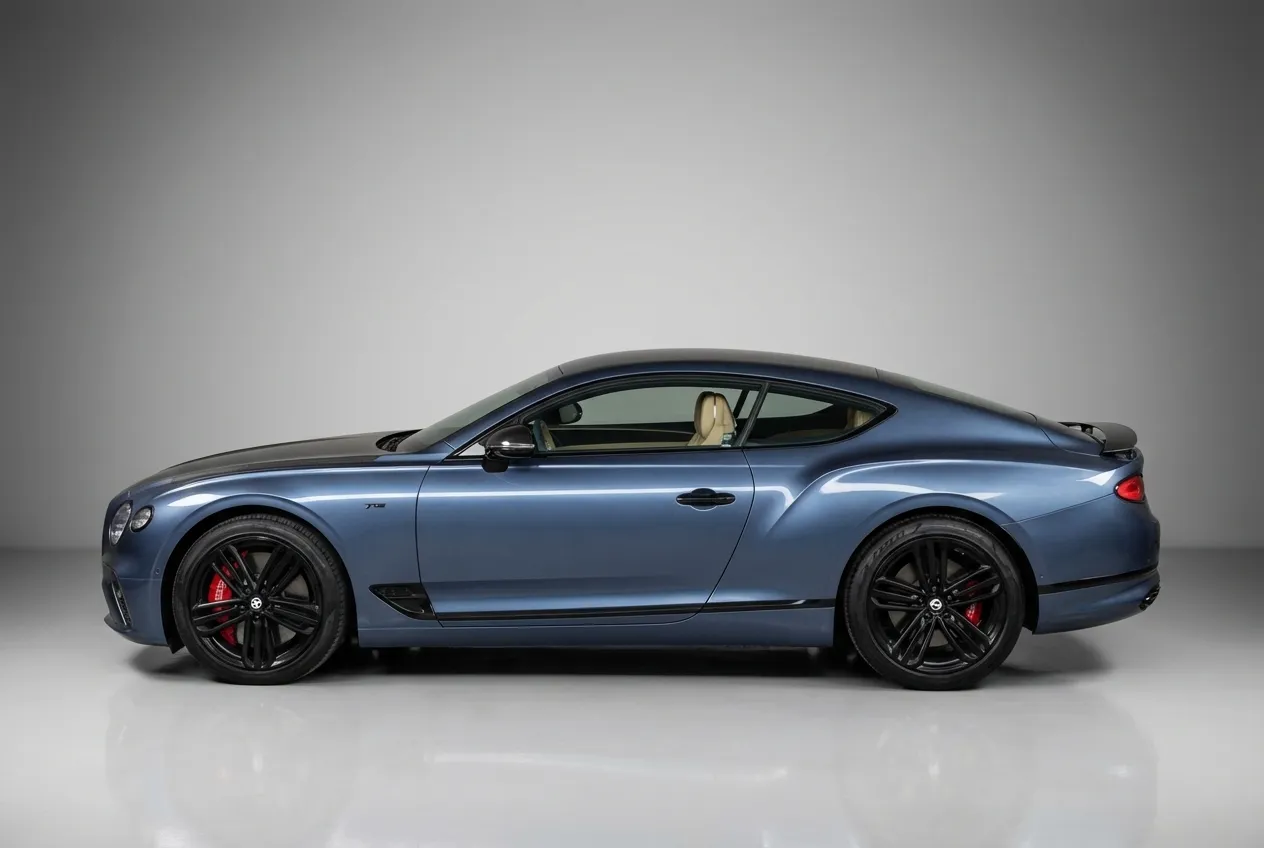 Bentley Continental Gt 2023 Blue rental in Dubai thumbnail 2