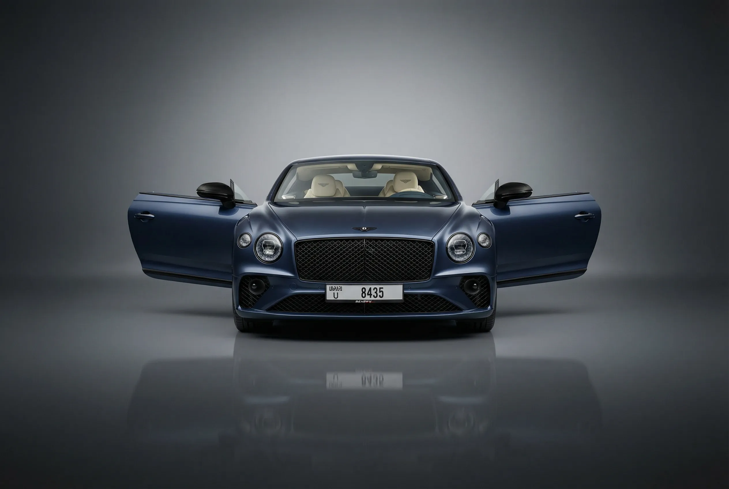 Bentley Continental Gt 2023 Blue rental in Dubai thumbnail 3
