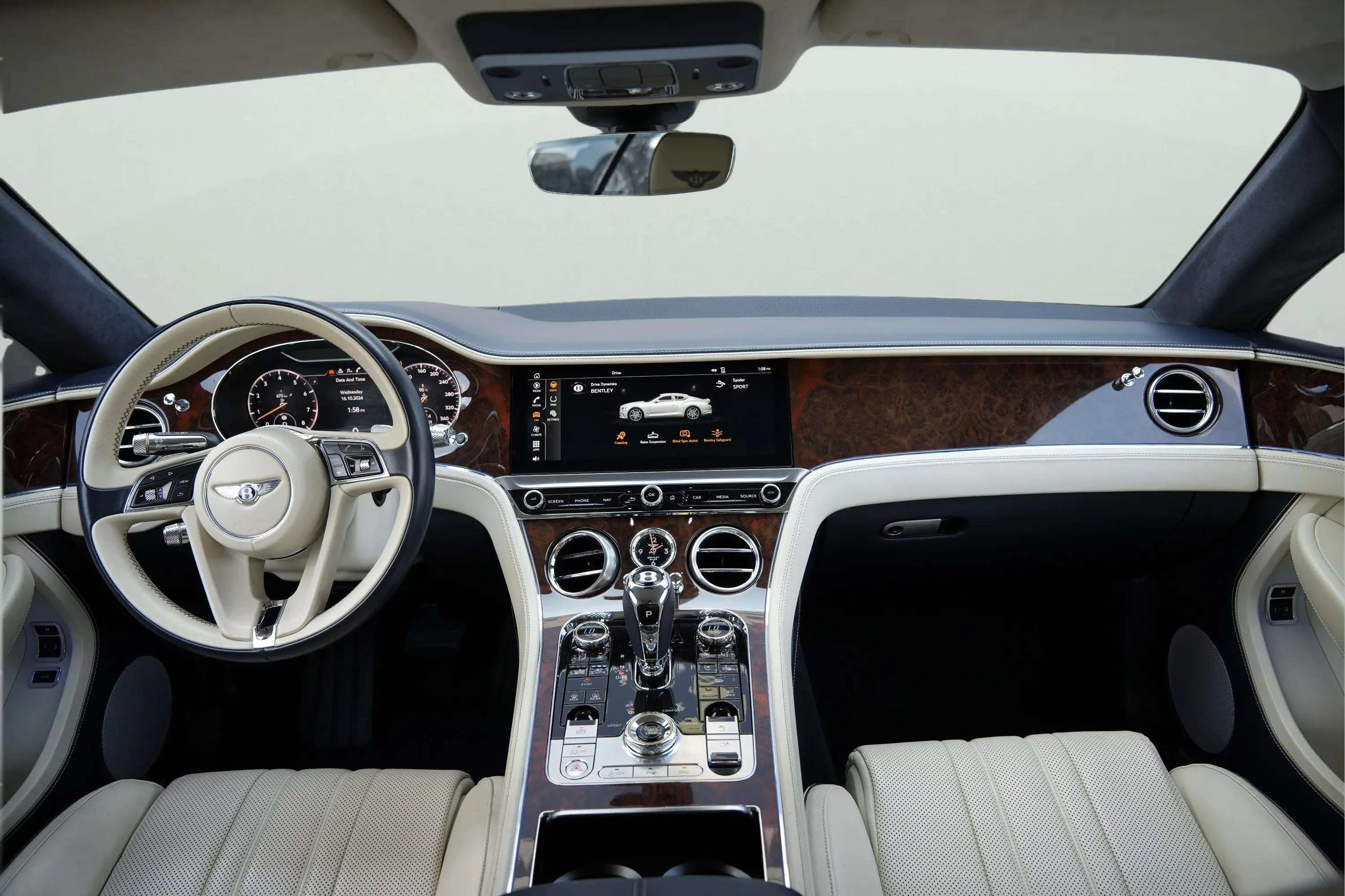 Bentley Continental Gt 2023 Blue rental in Dubai thumbnail 5