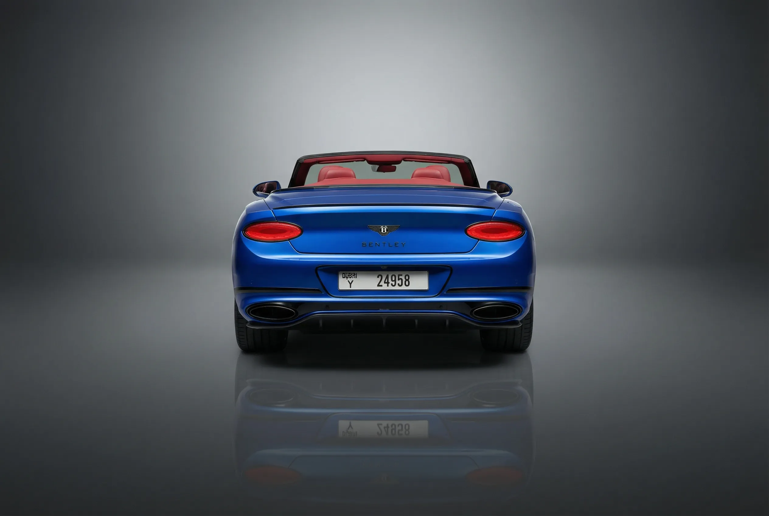 Bentley Continental Gtc 2022 Blue rental in Dubai thumbnail 5