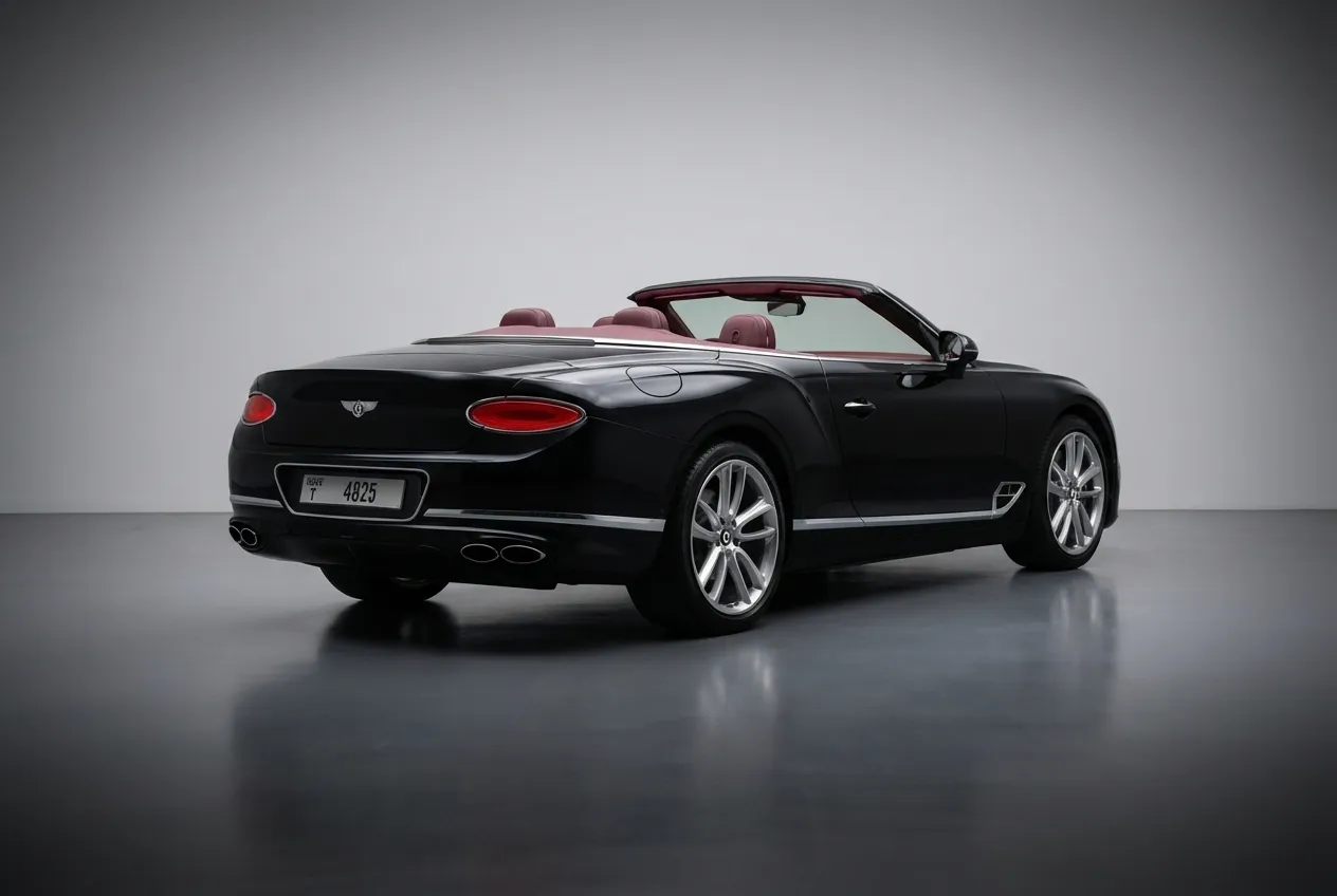 Bentley Continental Gtc 2024 Black rental in Dubai thumbnail 4