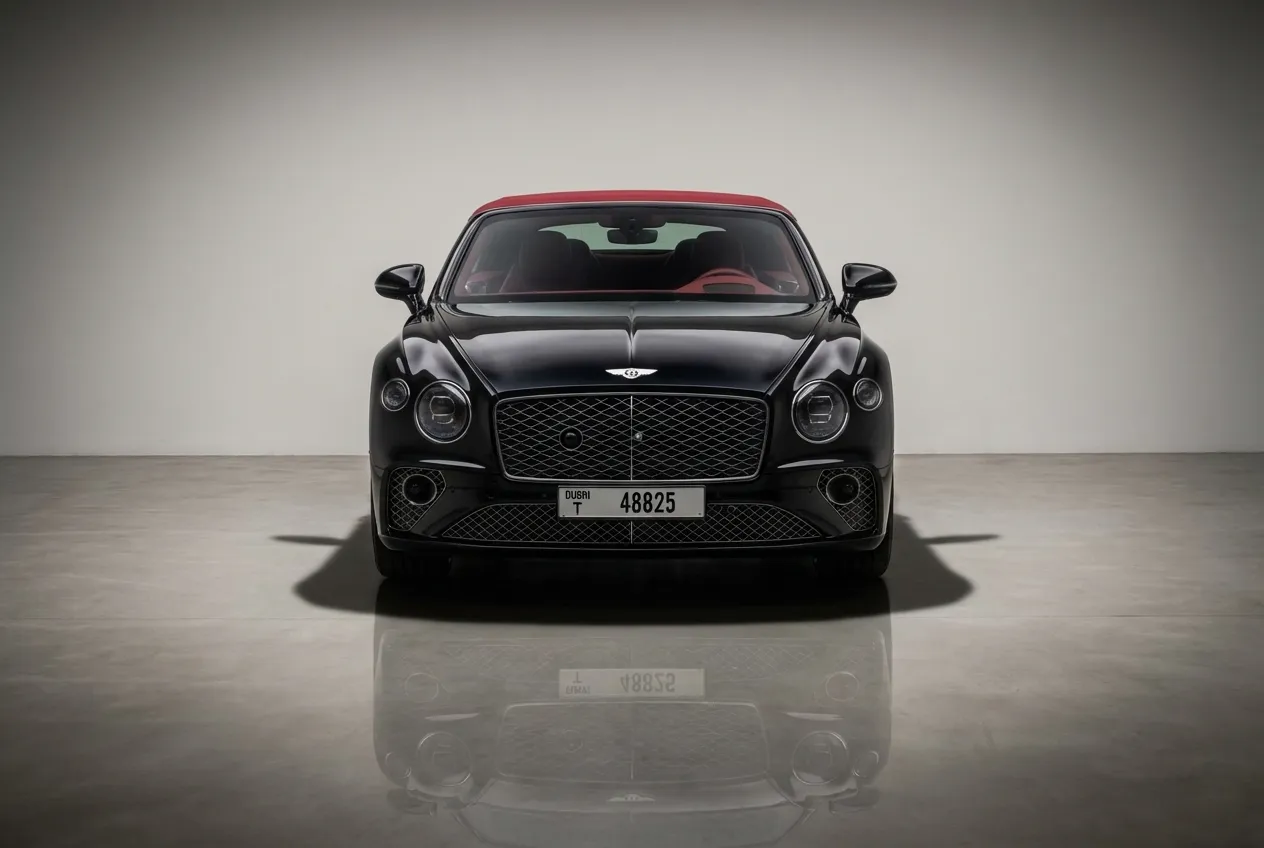Bentley Continental Gt 2025 Black rental Dubai