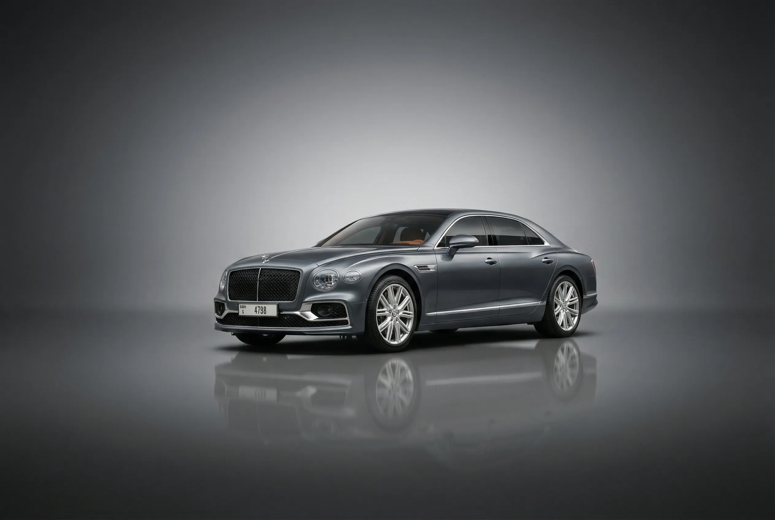Bentley Flying Spur 2024 Grey rental in Dubai thumbnail 2