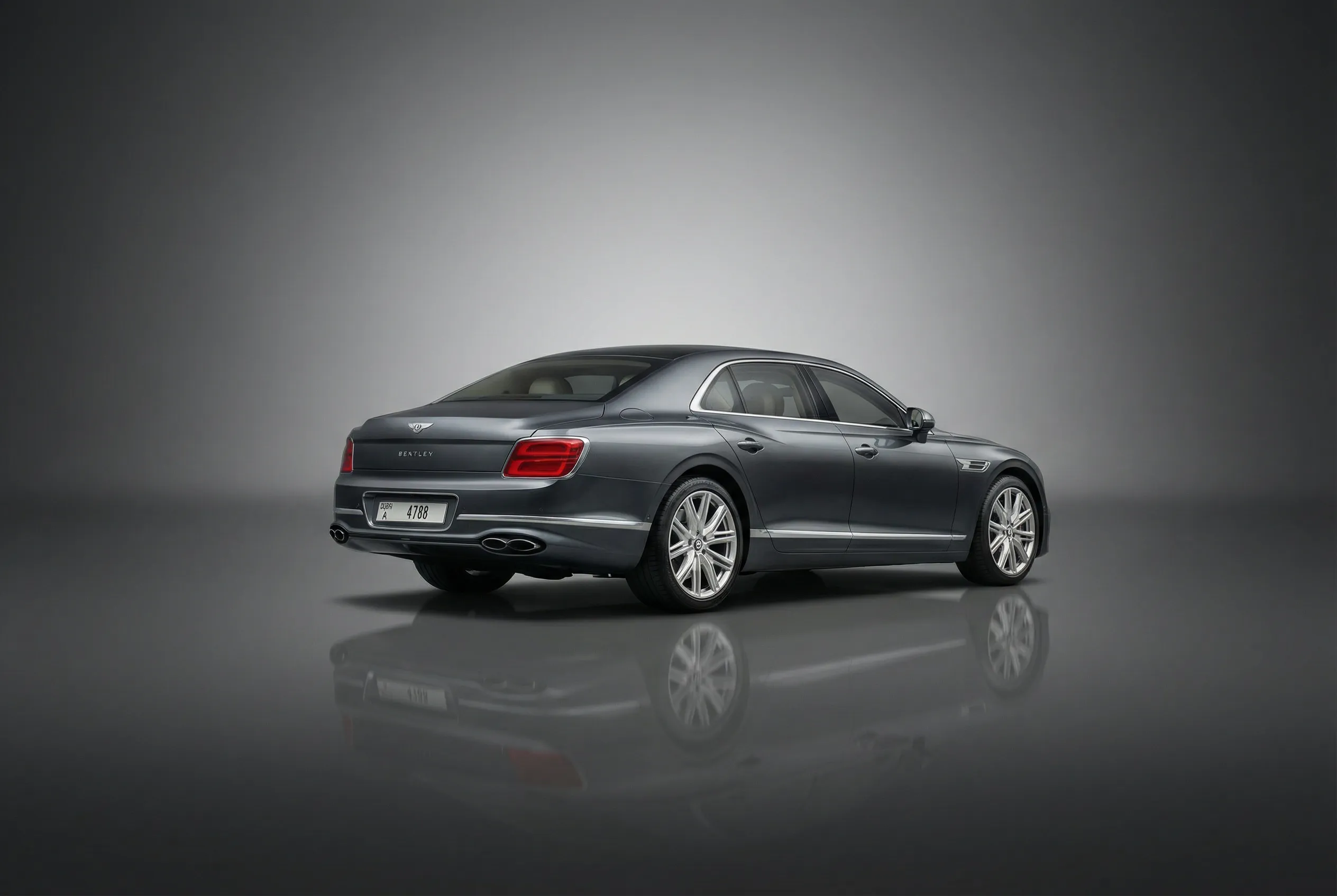 Bentley Flying Spur 2024 Grey rental in Dubai thumbnail 5