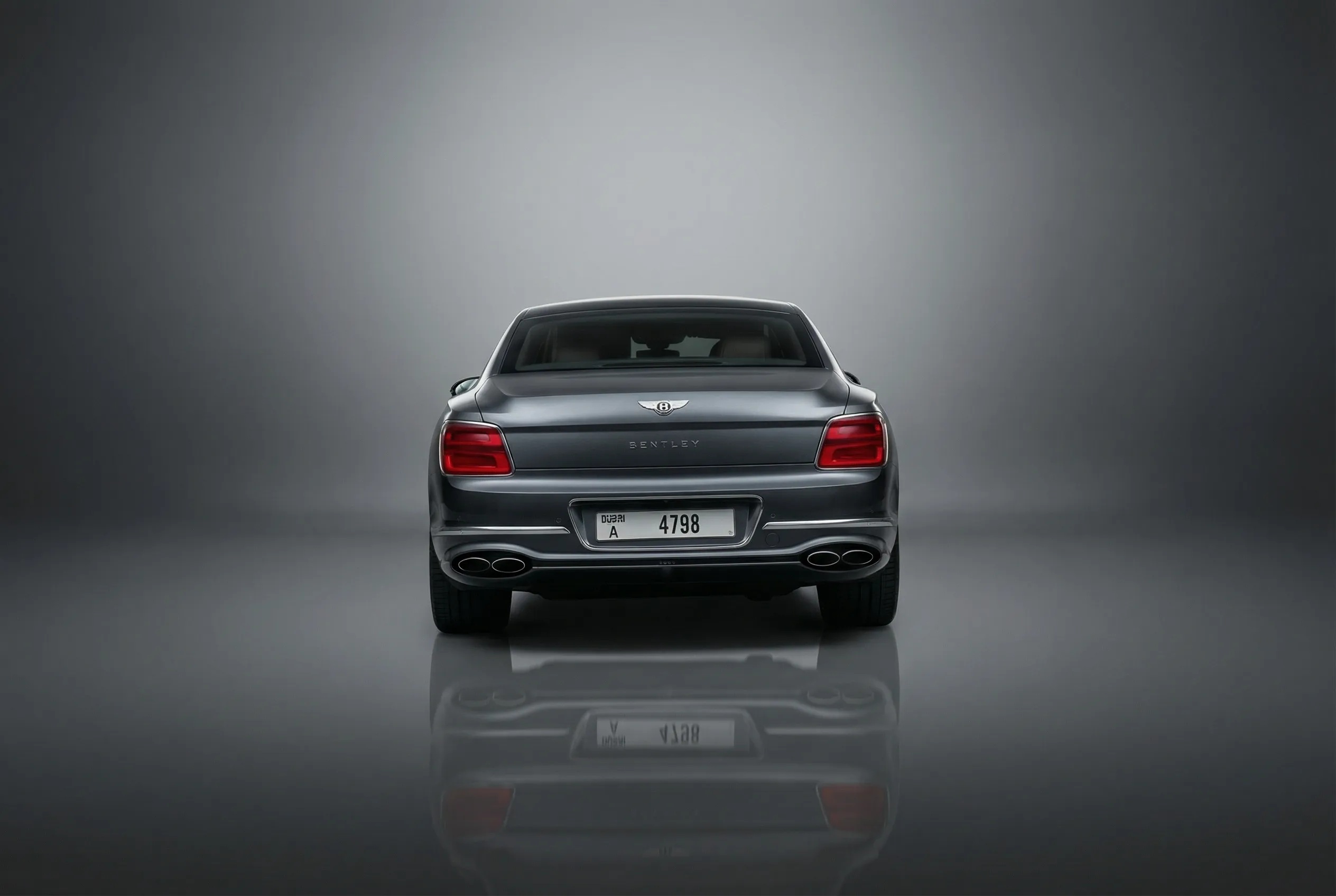 Bentley Flying Spur 2024 Grey rental in Dubai thumbnail 4