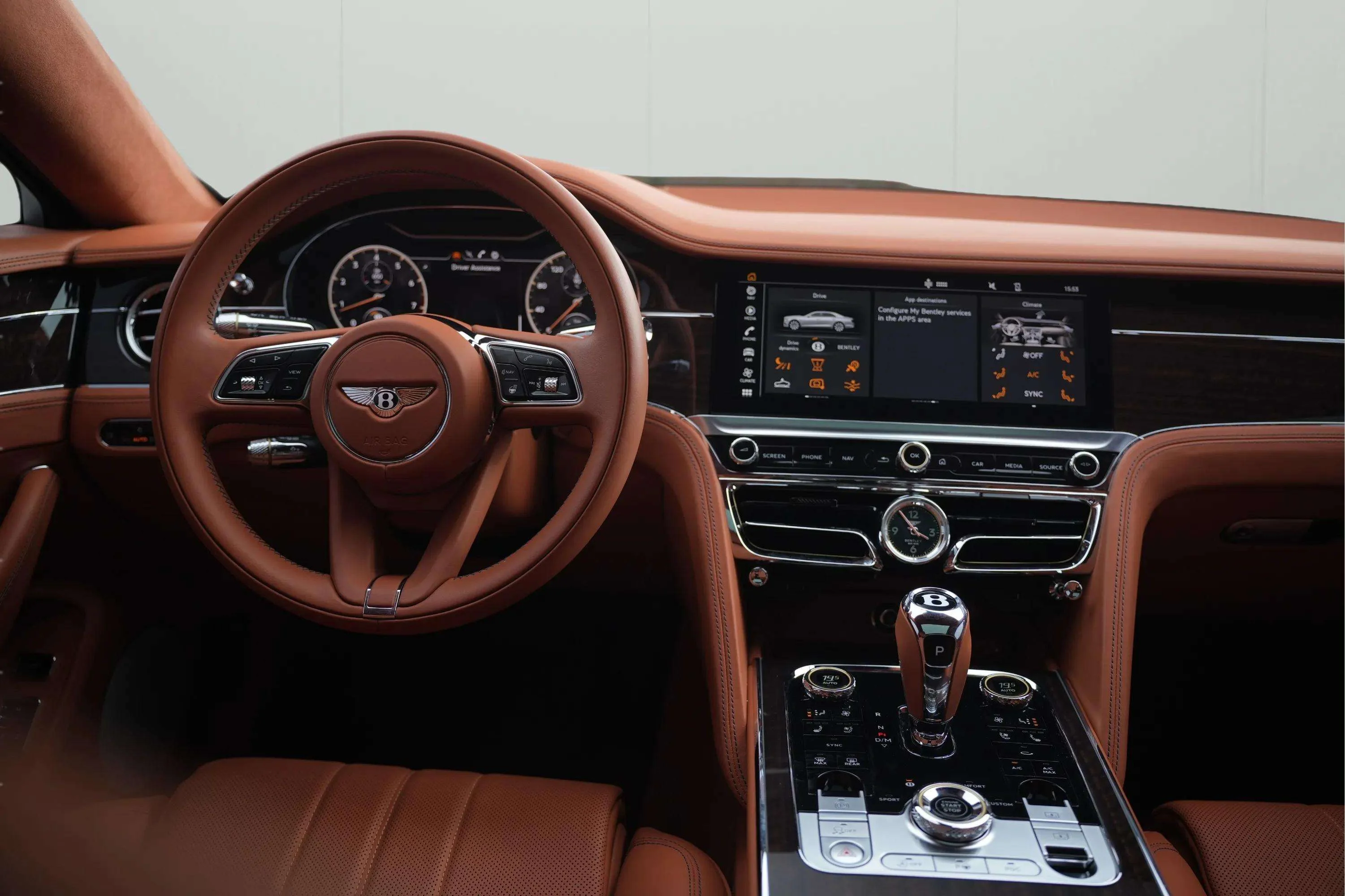 Bentley Flying Spur 2024 Grey rental in Dubai thumbnail 12