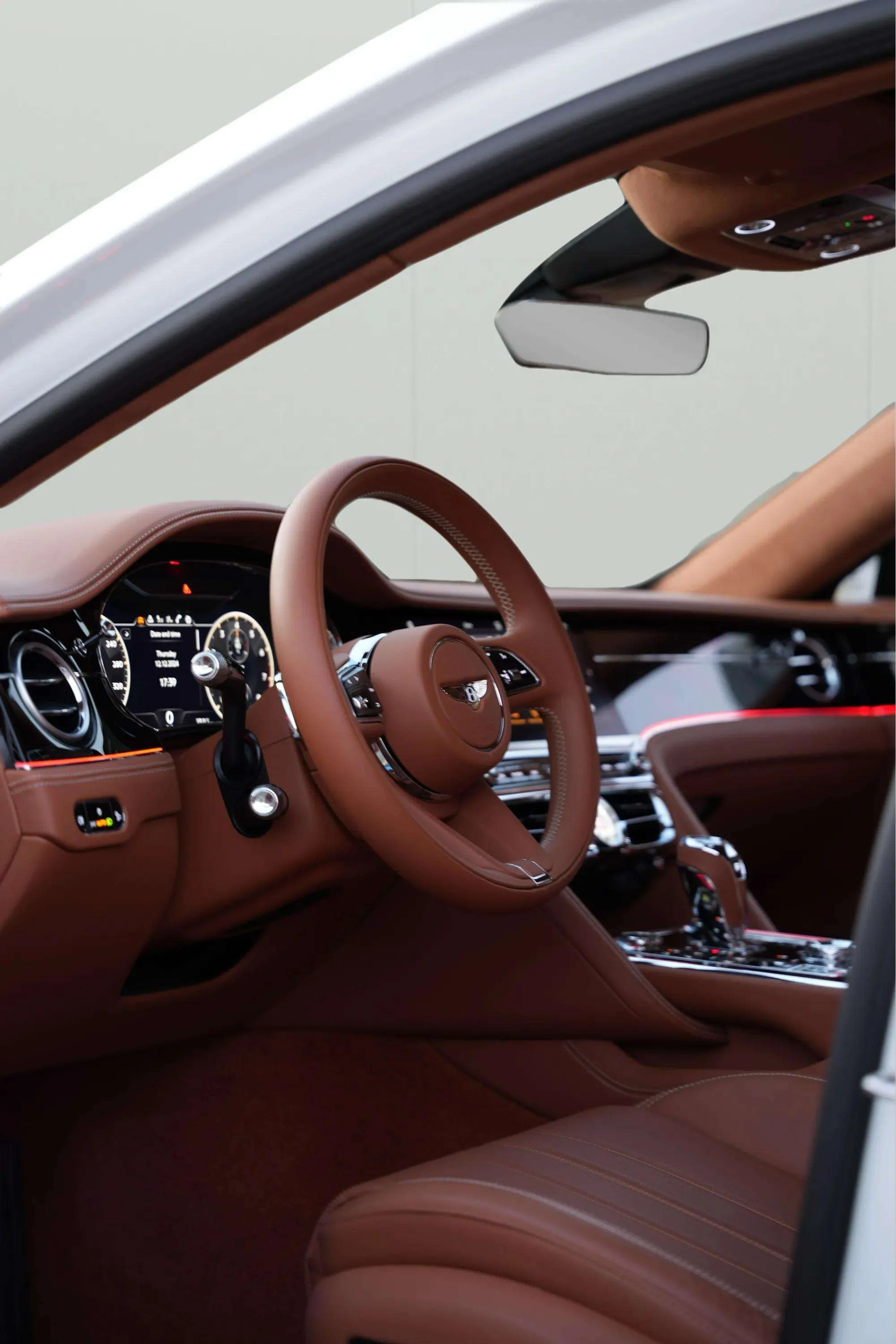 Bentley Flying Spur 2025 White rental in Dubai thumbnail 5