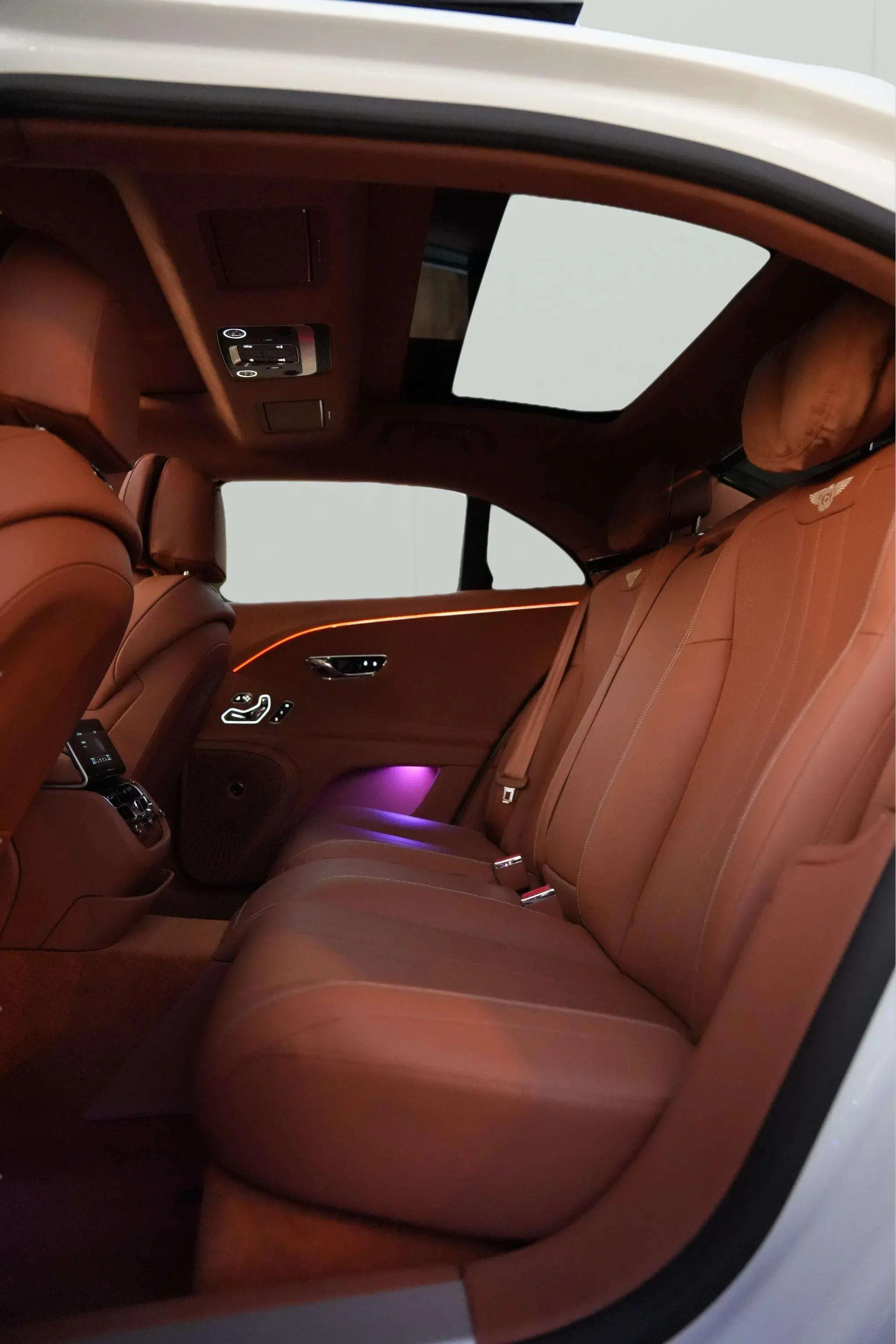 Bentley Flying Spur 2025 White rental in Dubai thumbnail 6