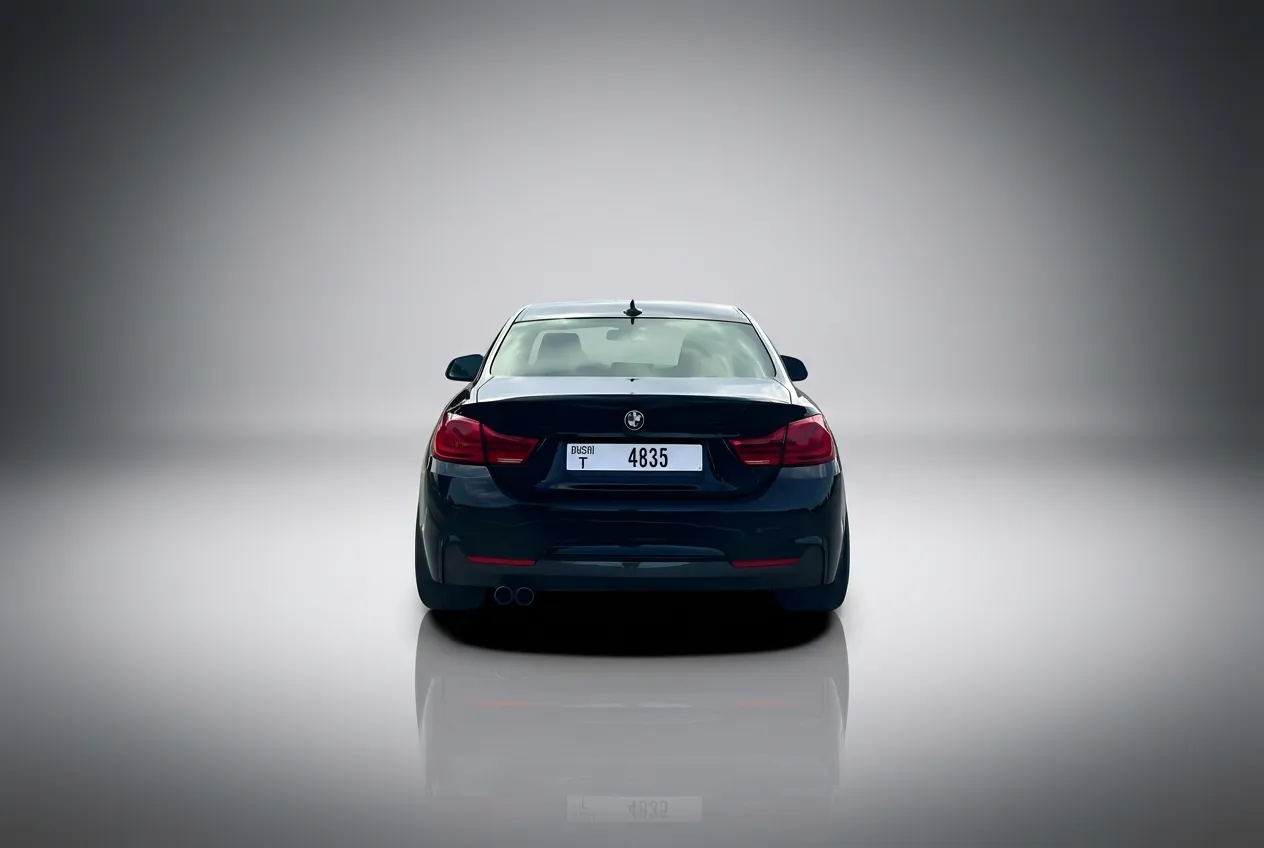 Bmw 430i 2023 Black rental in Dubai thumbnail 4