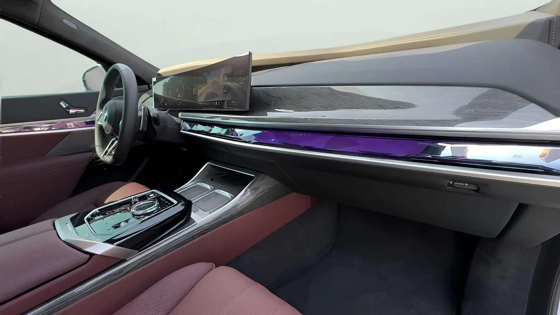 Bmw 735i 2025 White rental in Dubai thumbnail 6