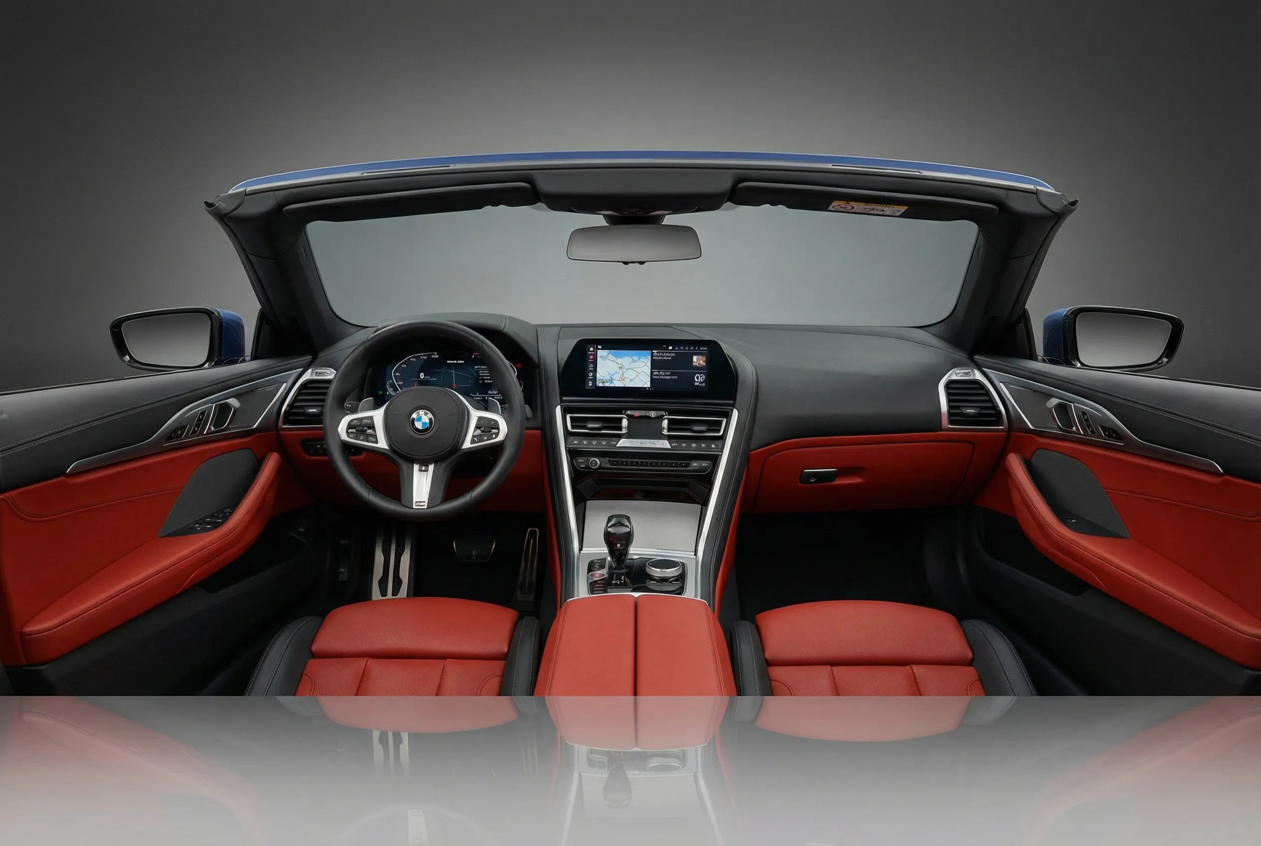 Bmw 850i 2023 Blue rental in Dubai thumbnail 6