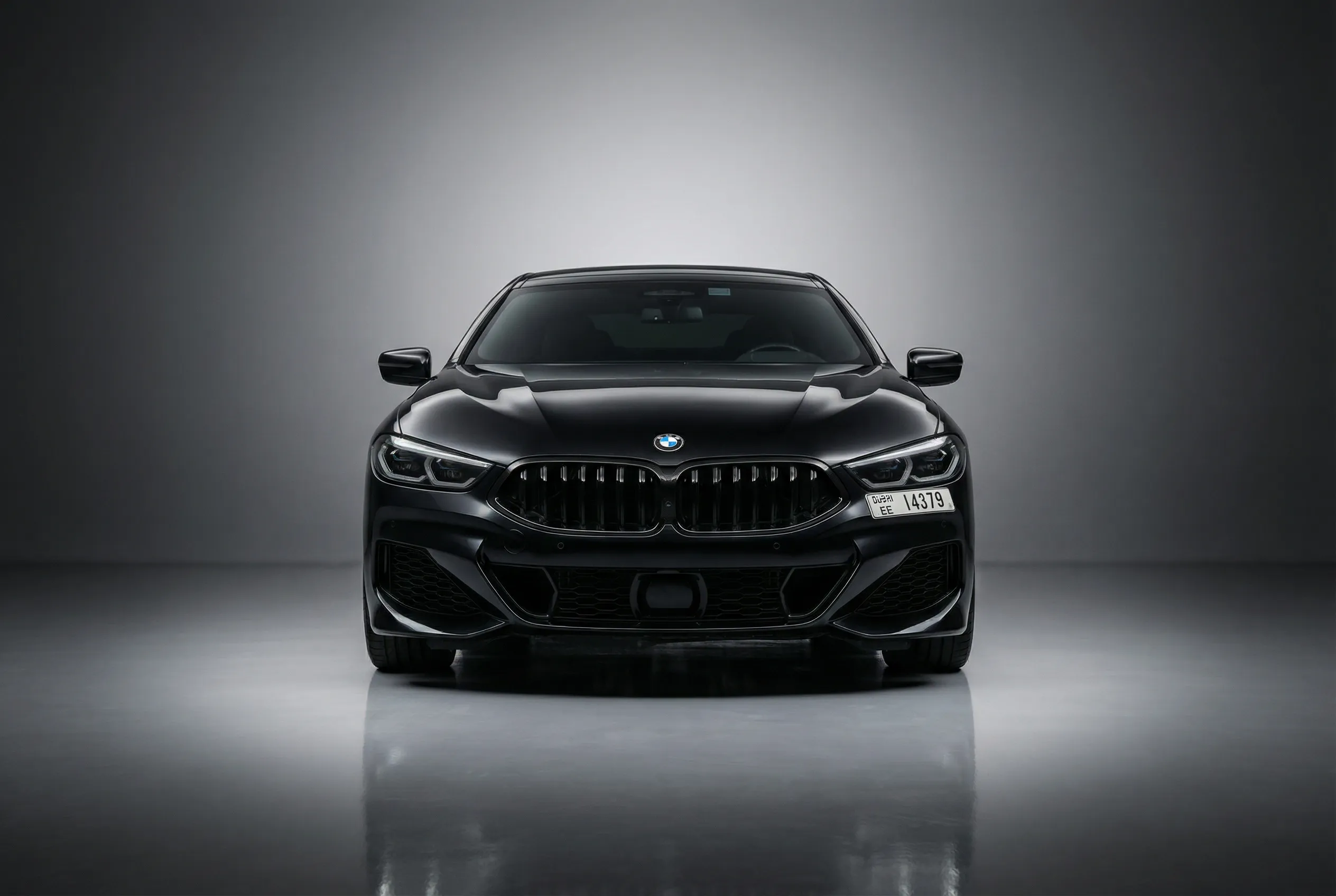 Bmw 850i 2022 Black rental in Dubai 1