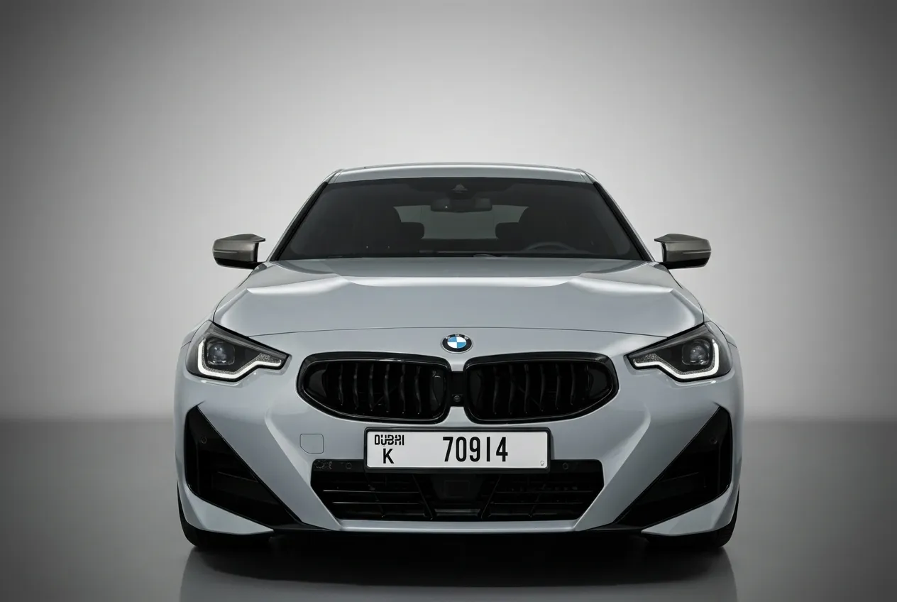 Bmw M240i 2023 Grey rental in Dubai thumbnail 2