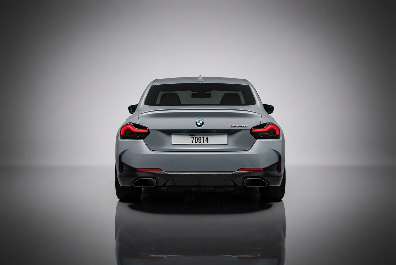 Bmw M240i 2023 Grey rental in Dubai thumbnail 4