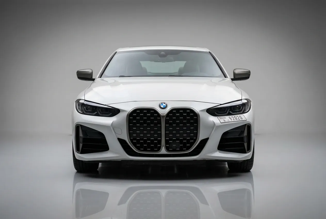 Bmw M440i 2023 White rental in Dubai 1