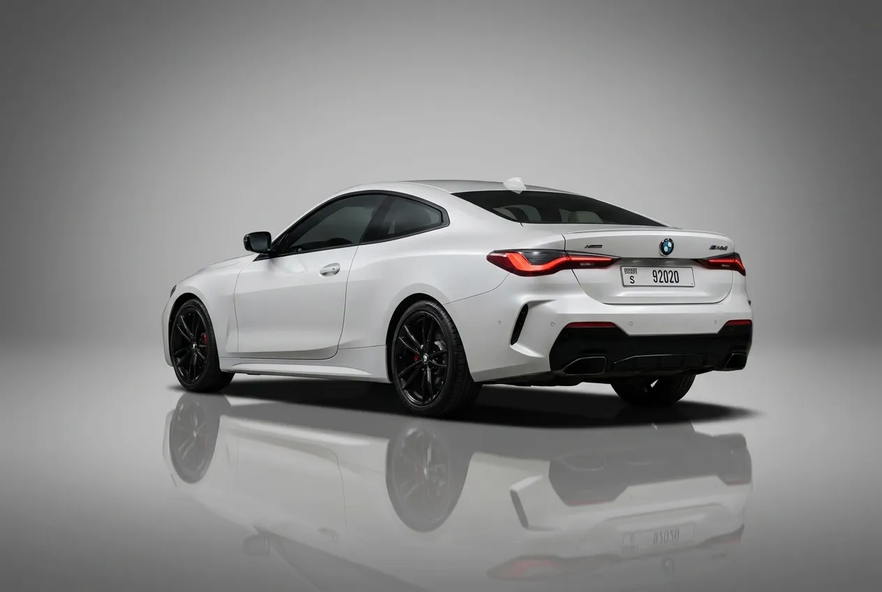 Bmw M440i 2023 White rental in Dubai thumbnail 3
