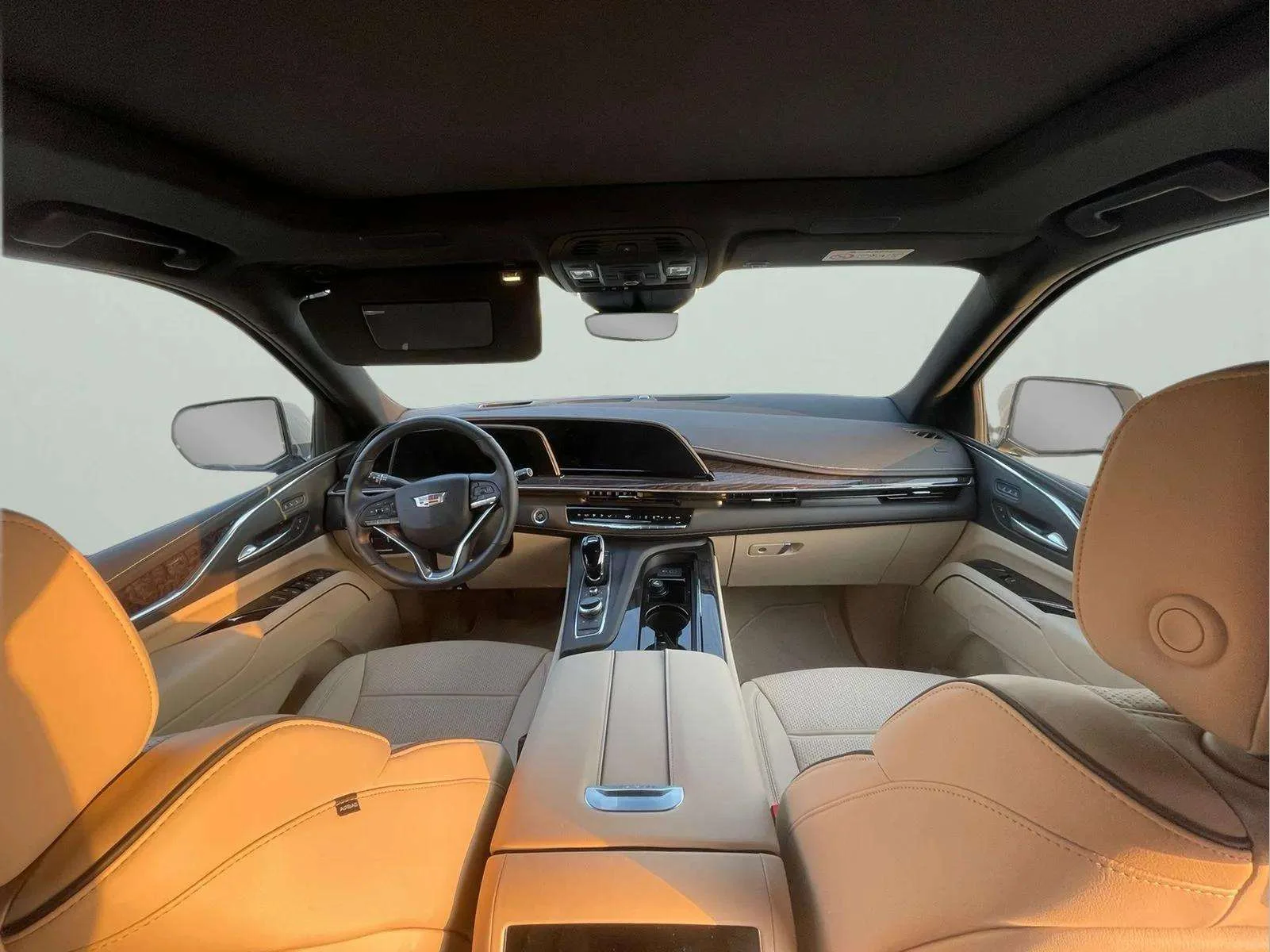 Cadillac Escalade 2021 Golden rental in Dubai thumbnail 5