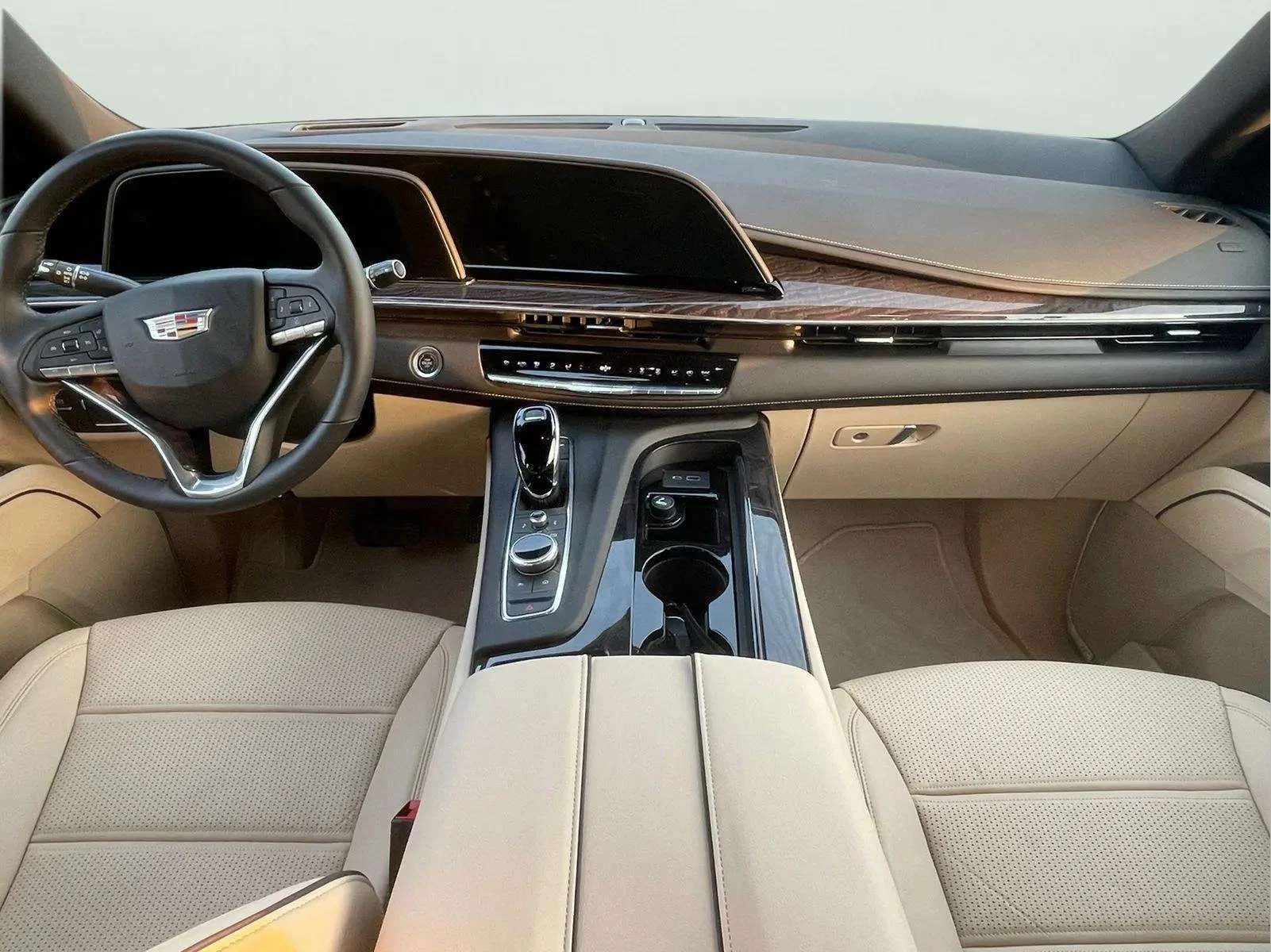Cadillac Escalade 2021 Golden rental in Dubai thumbnail 6