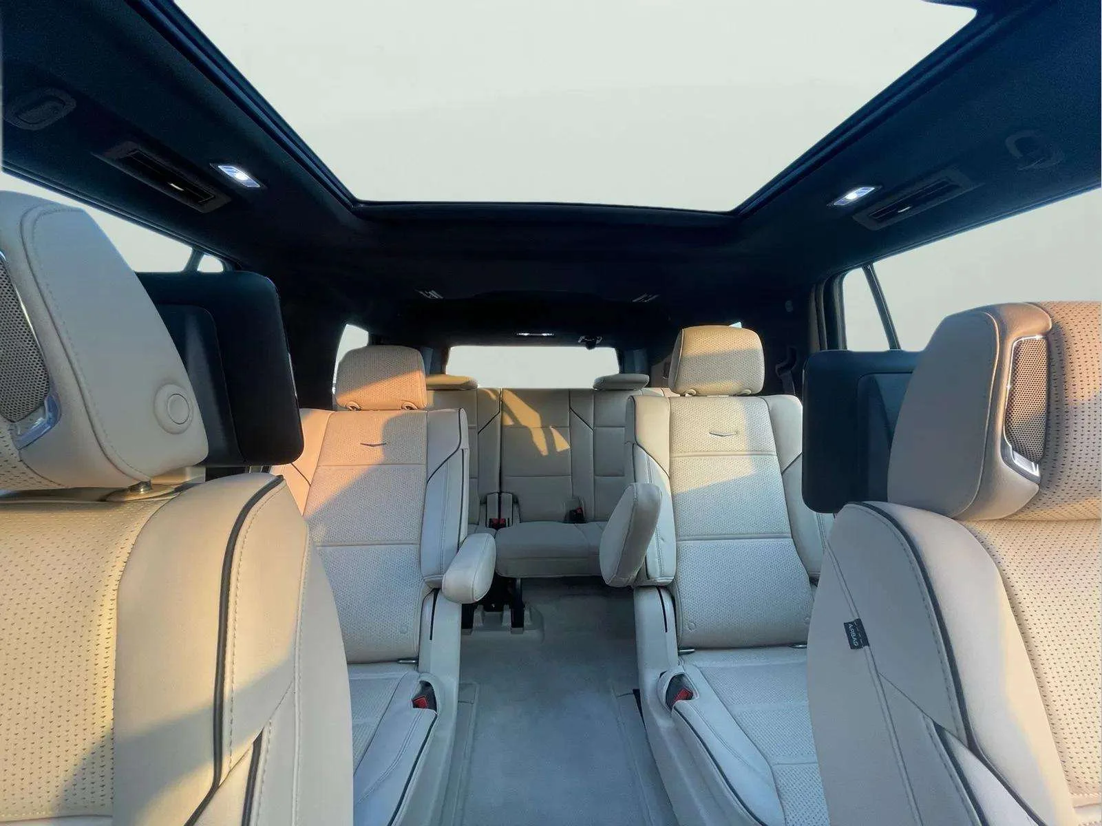 Cadillac Escalade 2021 Golden rental in Dubai thumbnail 4
