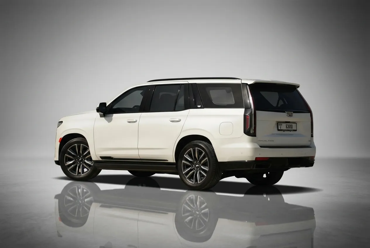 Cadillac Escalade 2023 White rental in Dubai thumbnail 3
