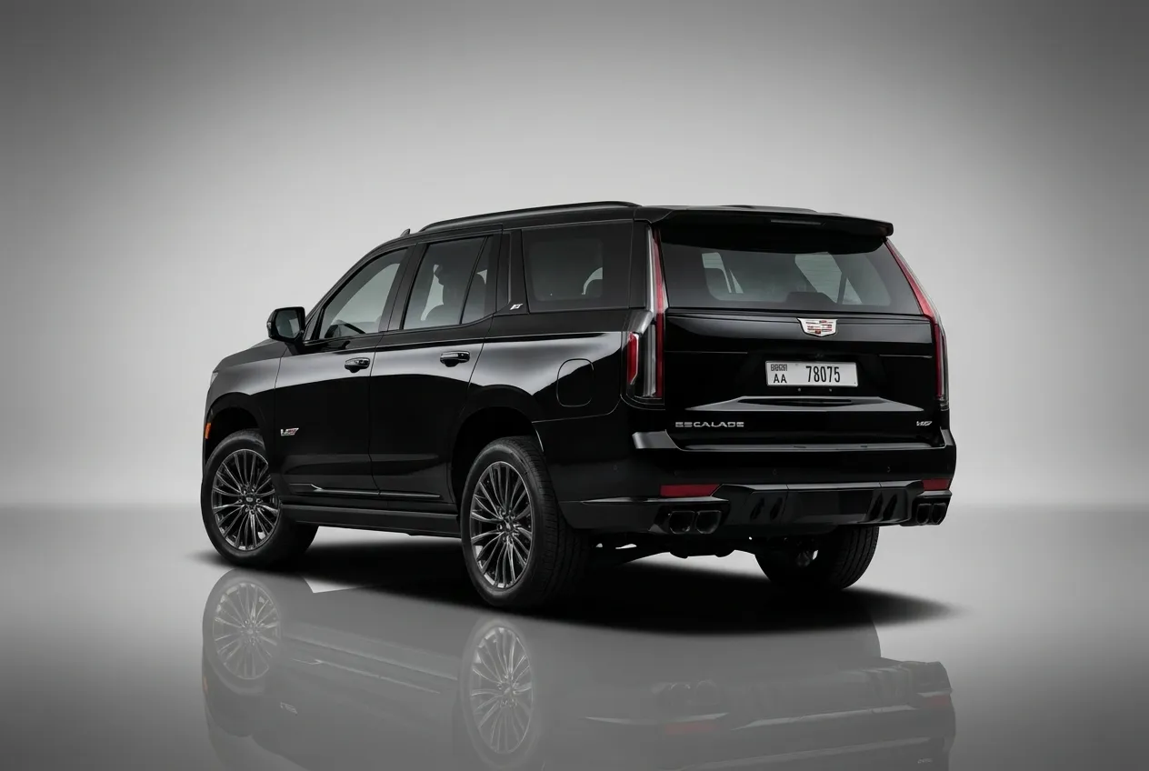 Cadillac Escalade V 2024 Black rental in Dubai thumbnail 2