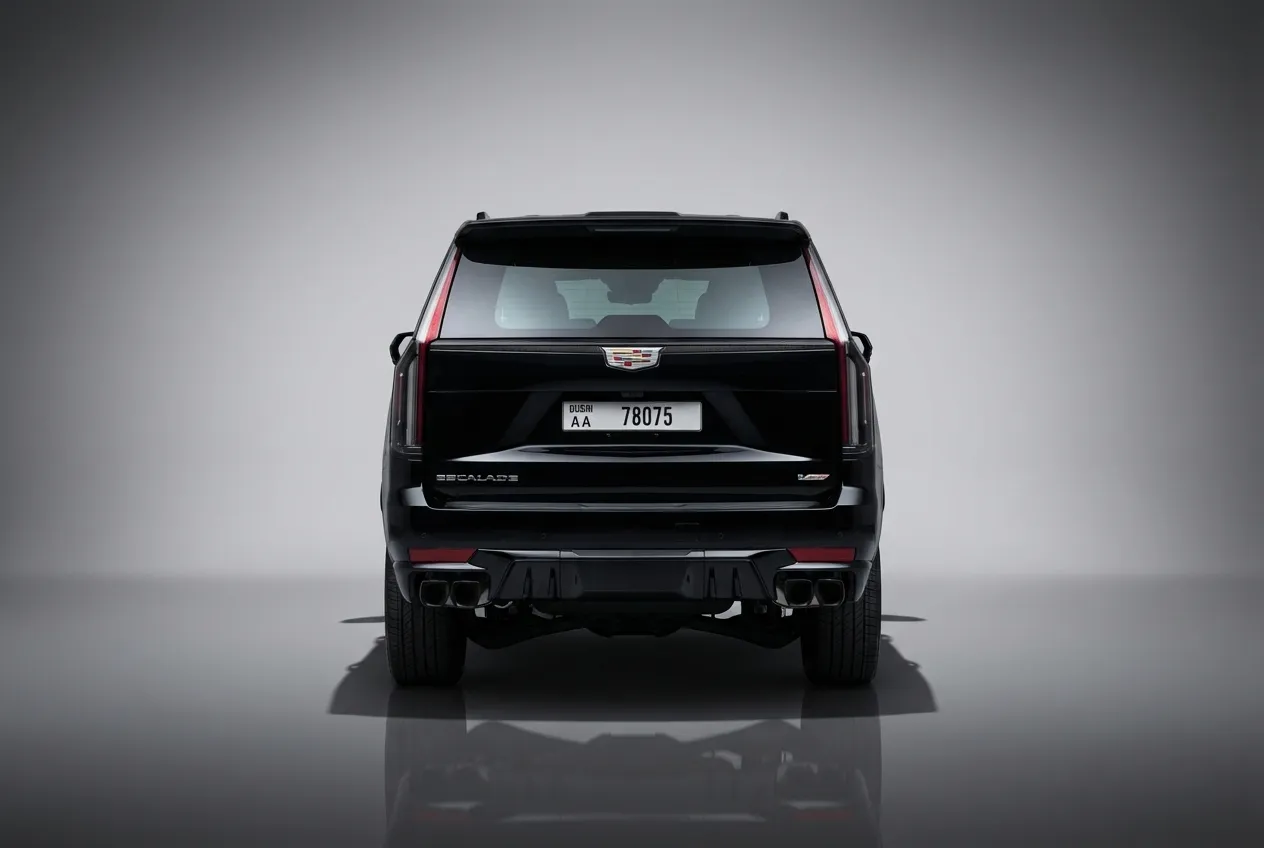 Cadillac Escalade V 2024 Black rental in Dubai thumbnail 5