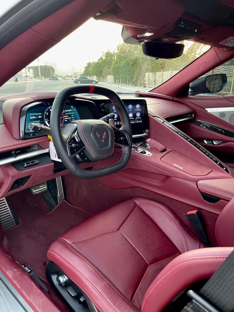 Chevrolet Corvette 2022 Grey rental in Dubai thumbnail 4