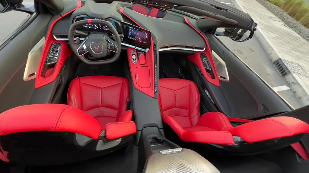 Chevrolet Corvette 2023 Black rental in Dubai thumbnail 3