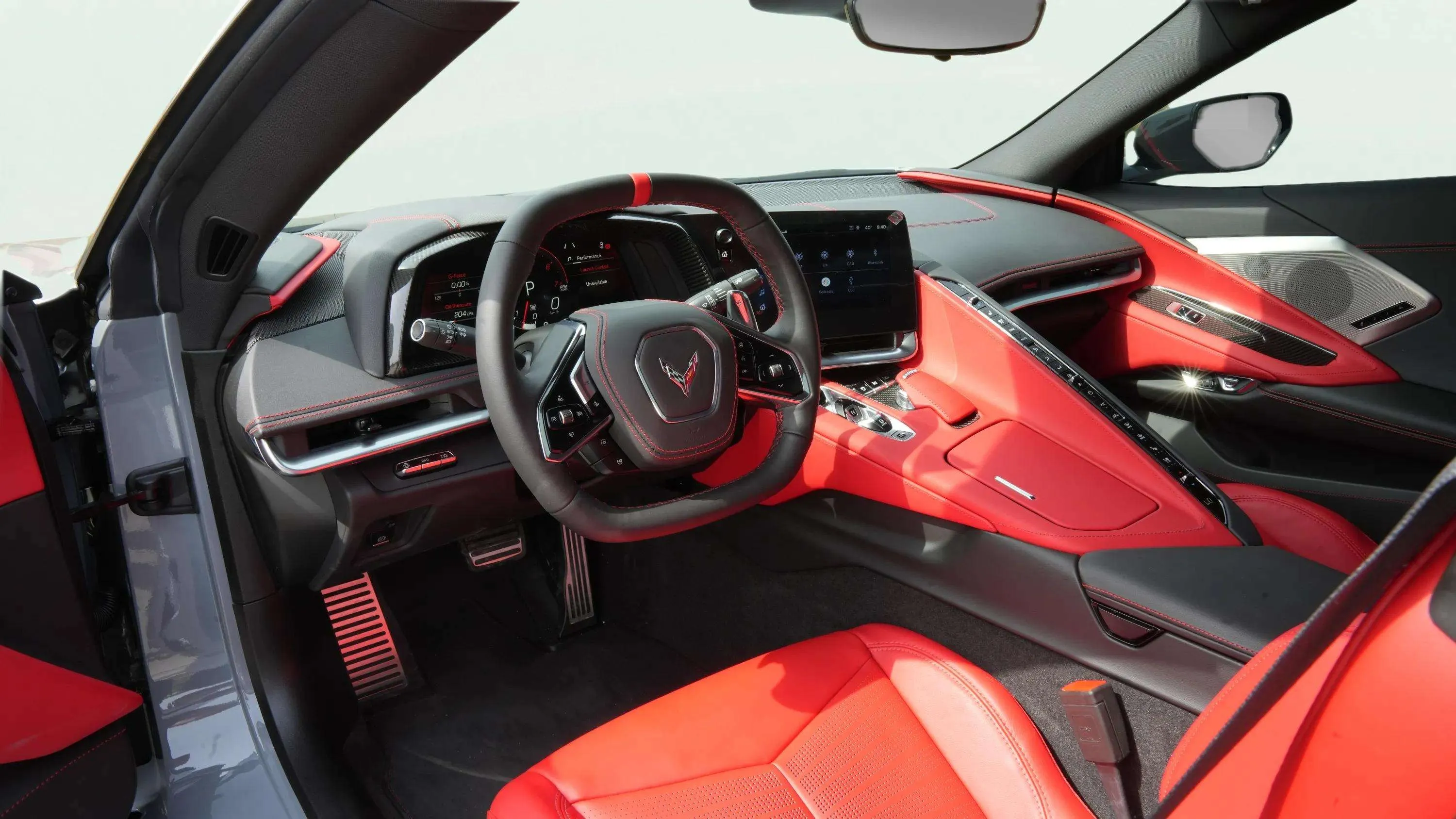 Chevrolet Corvette 2026 Grey rental in Dubai thumbnail 4