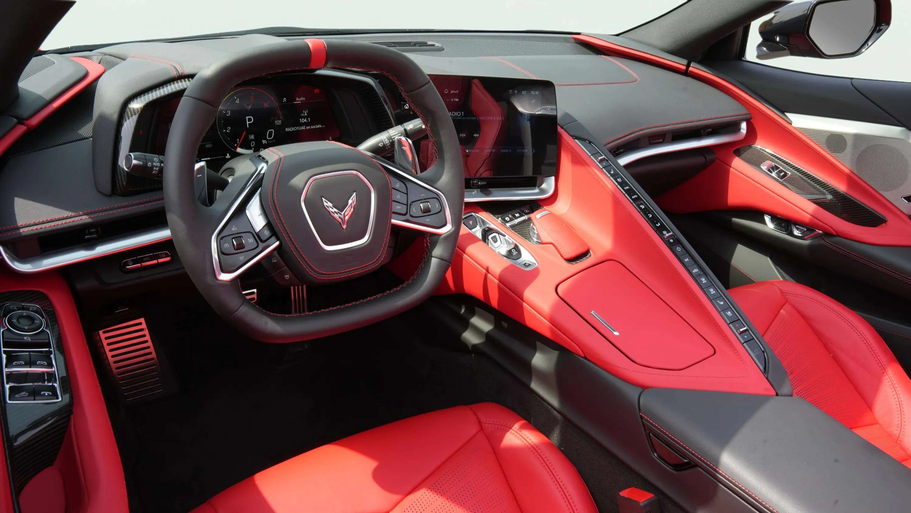 Chevrolet Corvette 2025 Red rental in Dubai thumbnail 6